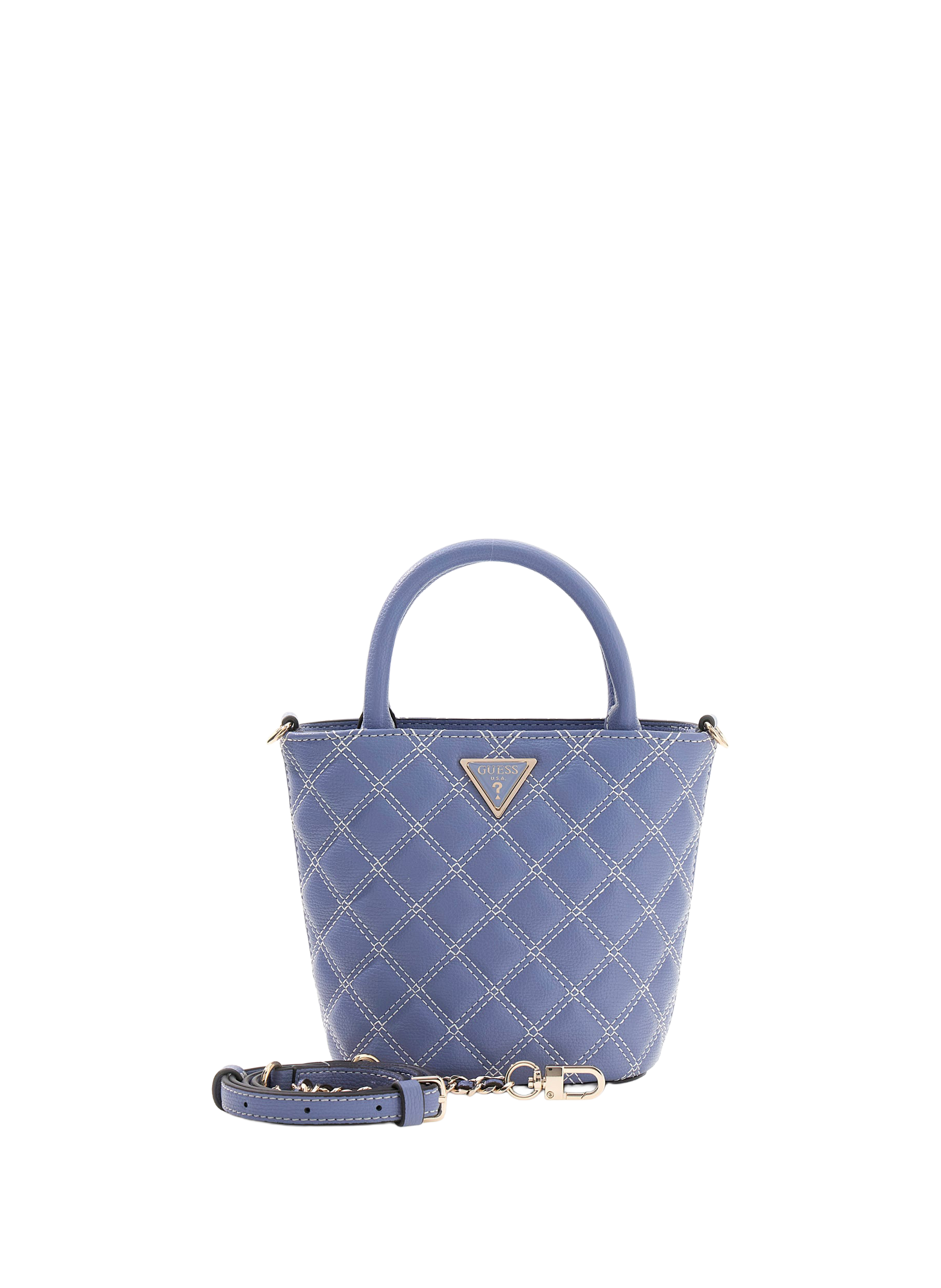 Giully quilted bucket bag GUESS Blue