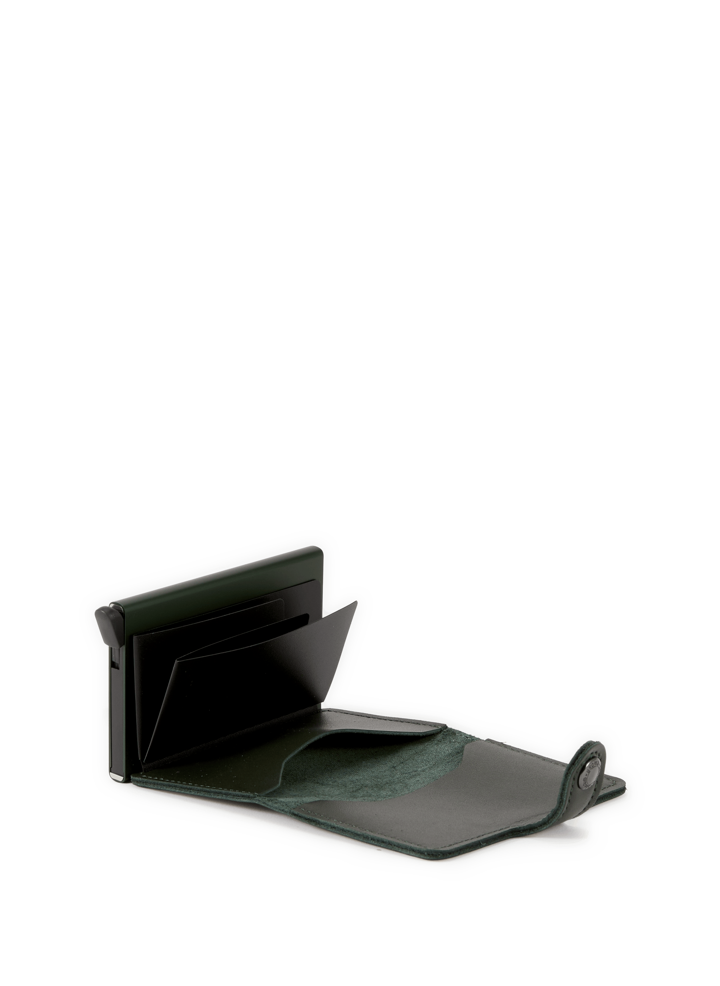 Original leather Miniwallet cardholder SECRID Green