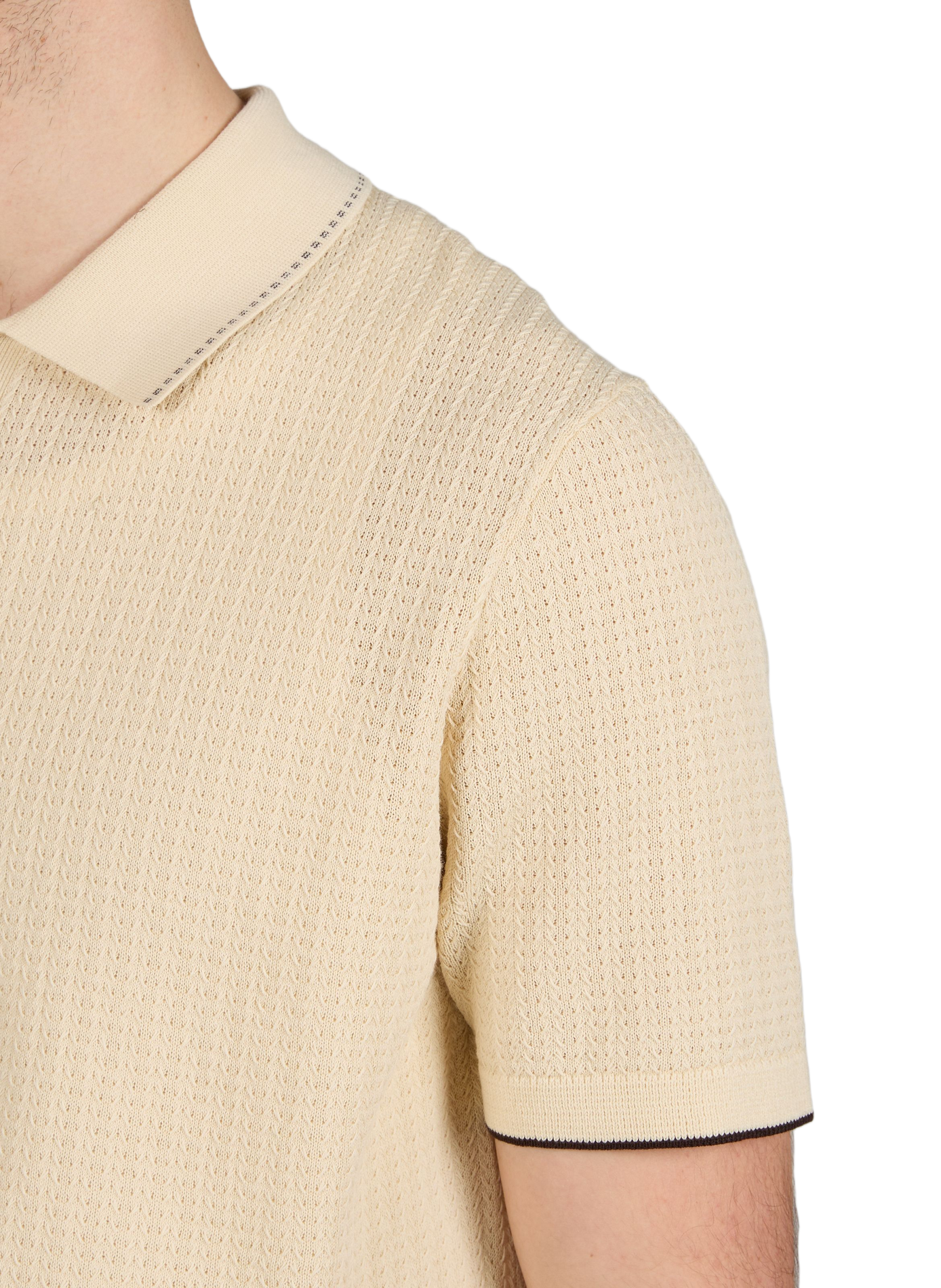 Buttoned cotton Nalo polo NN.07 Beige