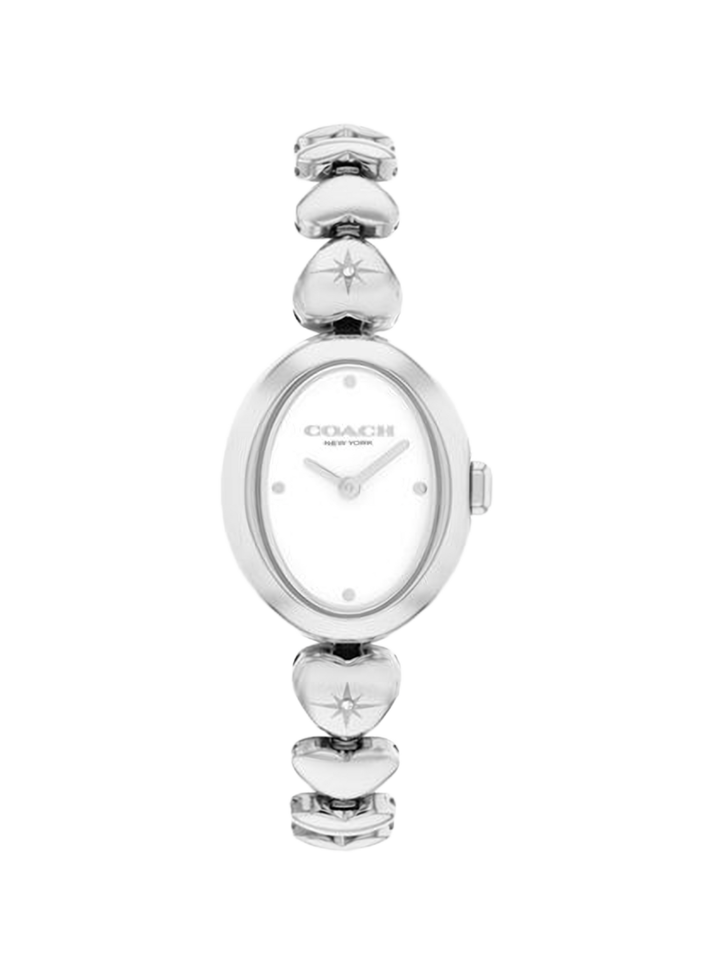 Montre quartz Sammy en acier inoxydable COACH MONTRES Argent