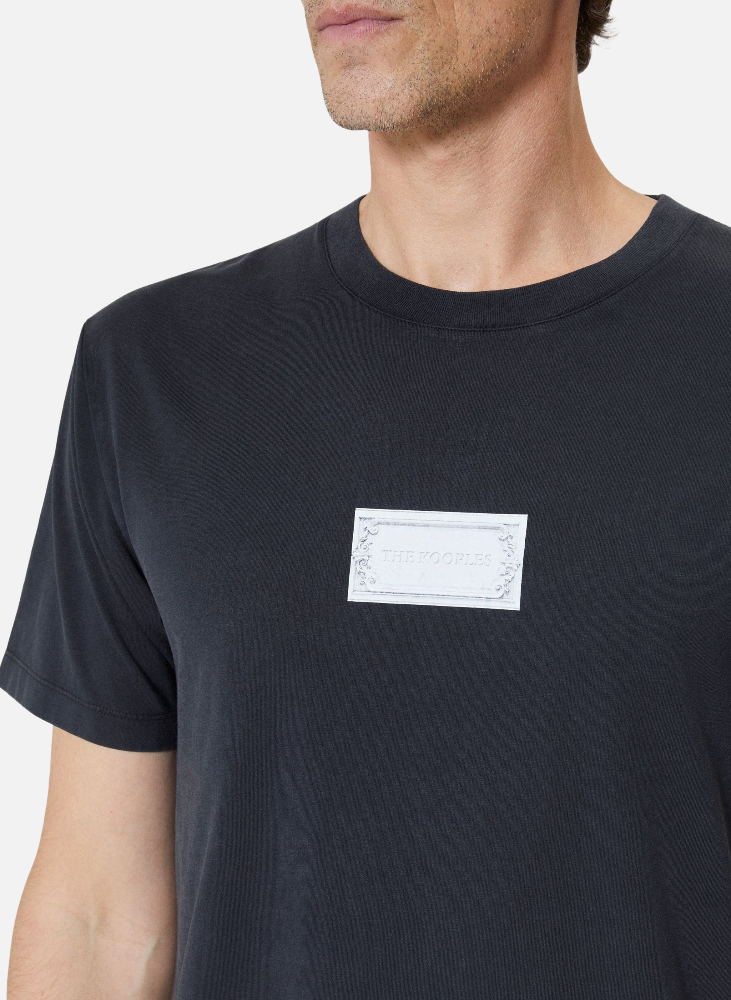T-shirt avec sérigraphie THE KOOPLES Bleu