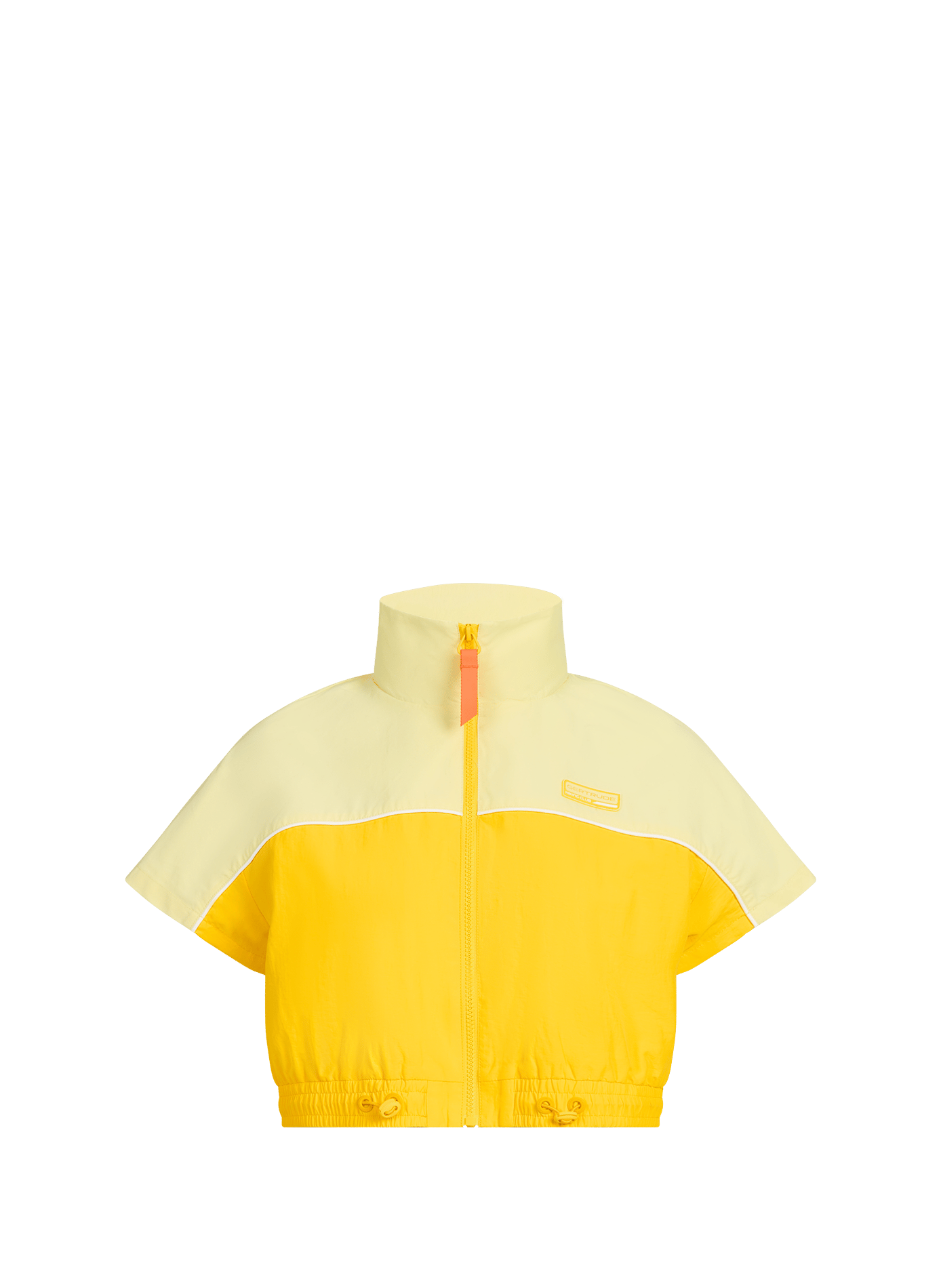 Top zippé Juno à manches courtes GERTRUDE ET GASTON Jaune