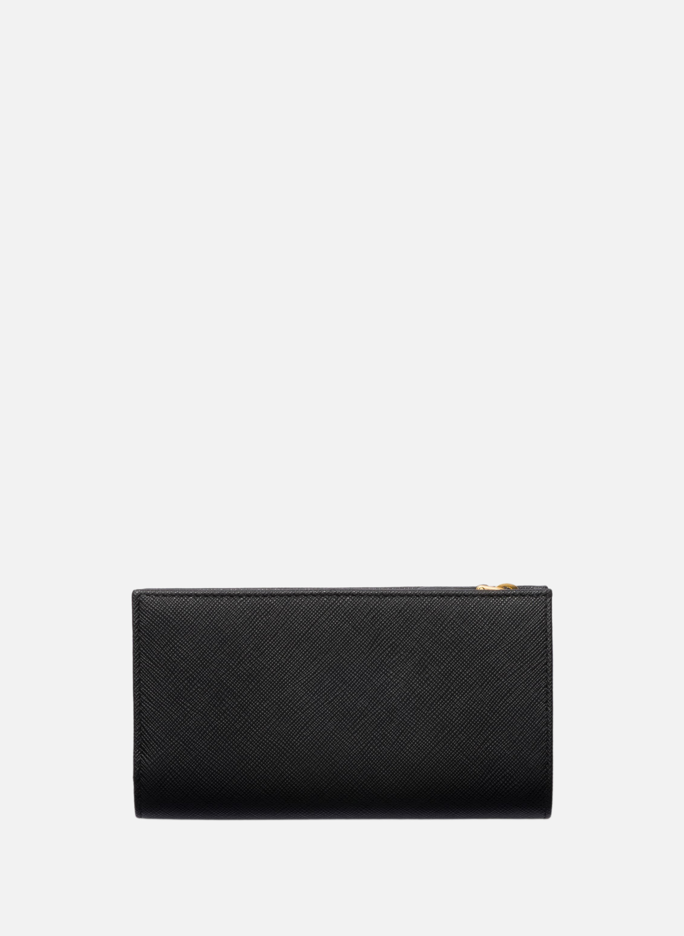 Portefeuille en cuir saffiano PRADA Noir