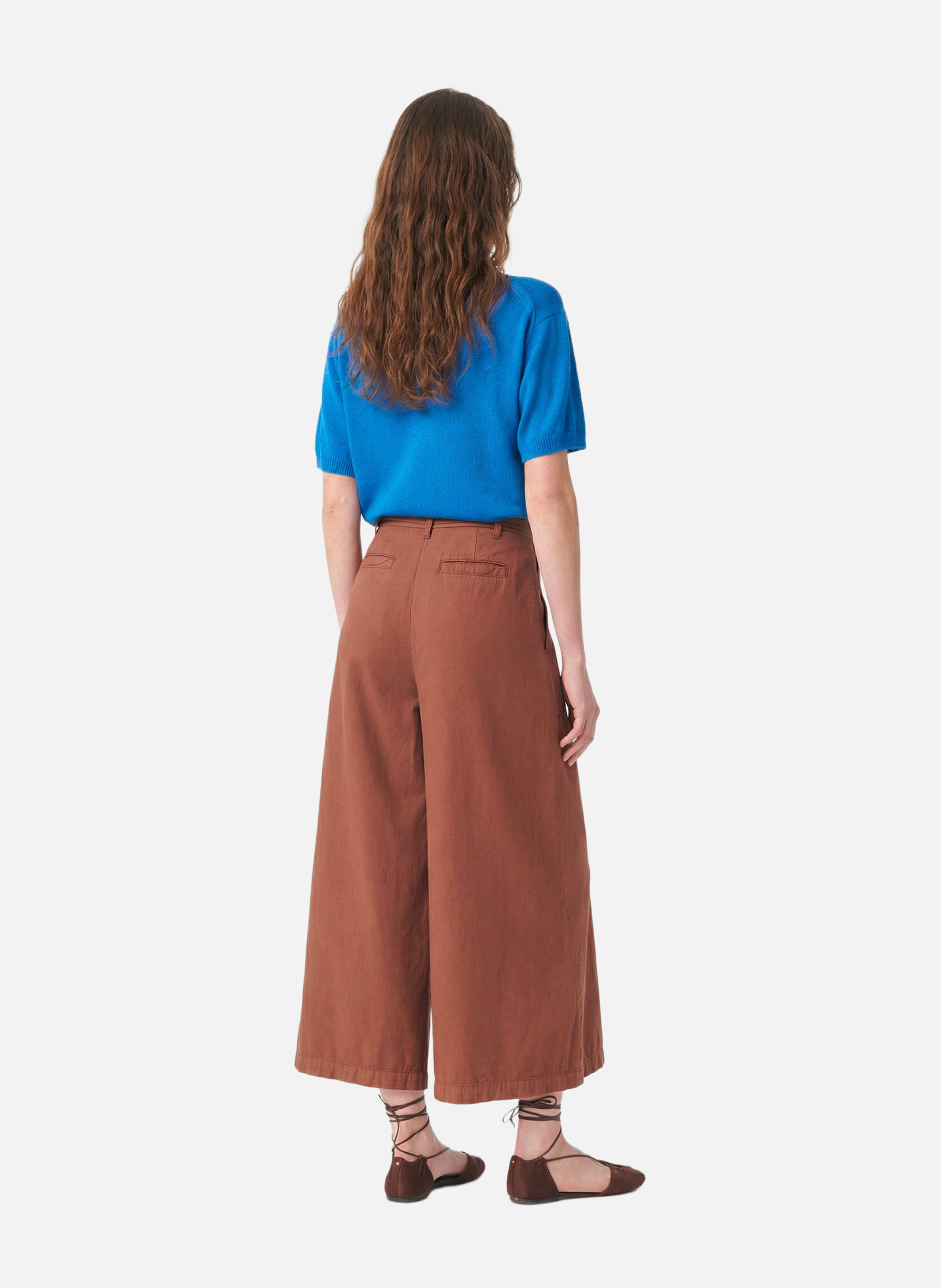 Pantalon griffon VANESSA BRUNO Marron