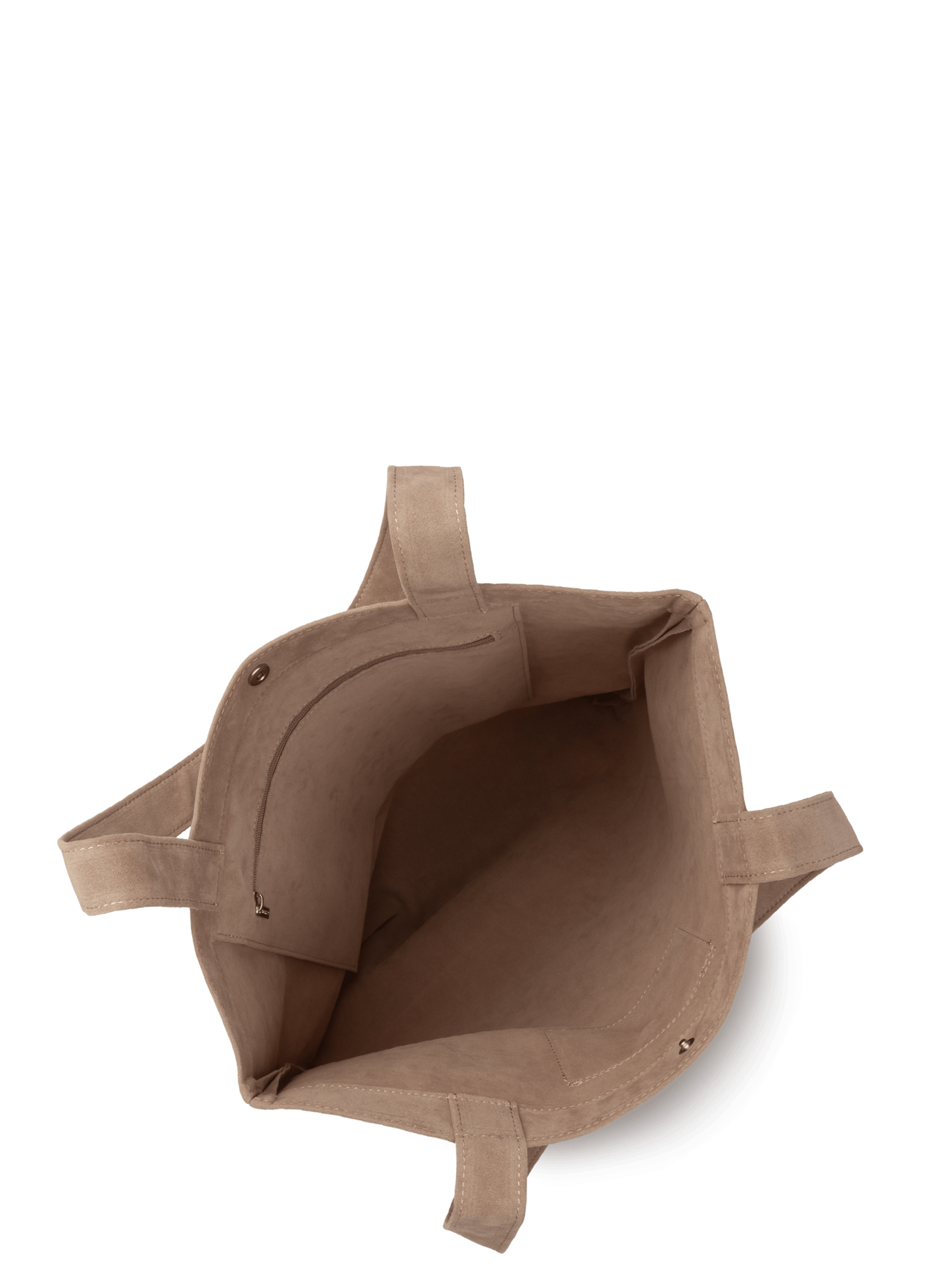 Tote bag - suédine kba LANCASTER Beige