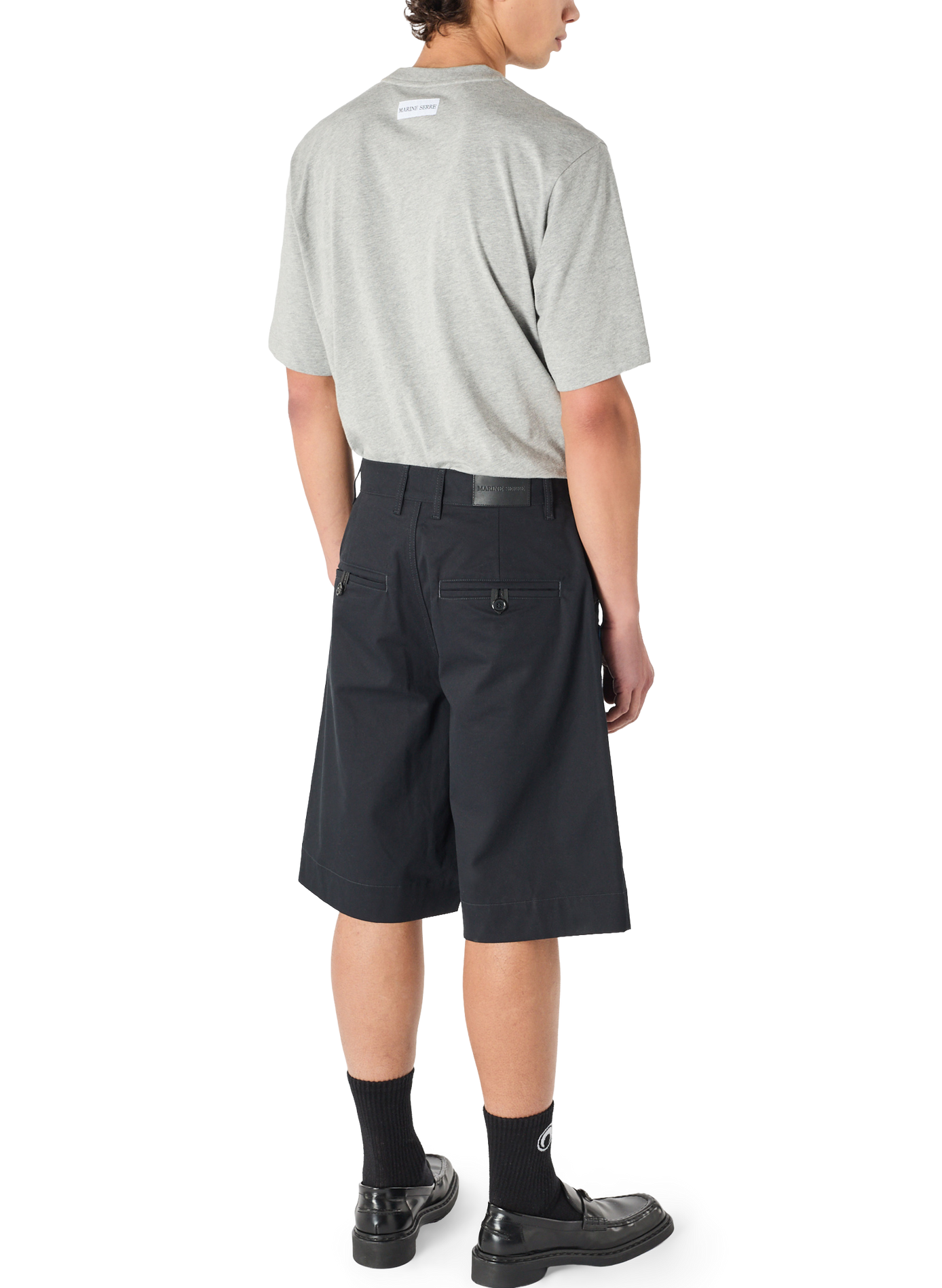 Bermuda workwear scout MARINE SERRE Bleu