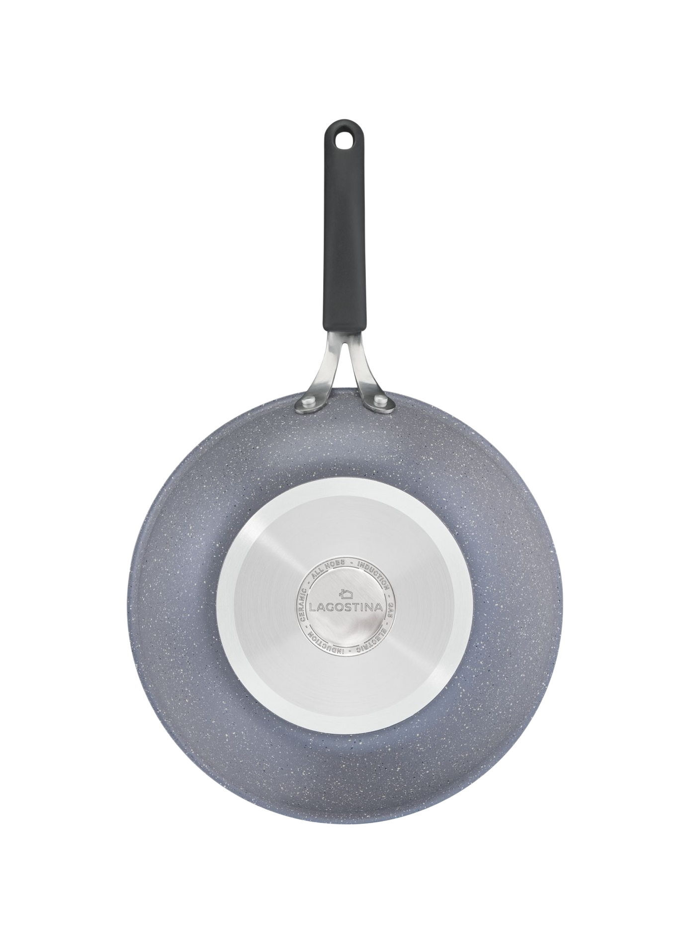Wok Tempra Mineral anti-adhésif LAGOSTINA Grey