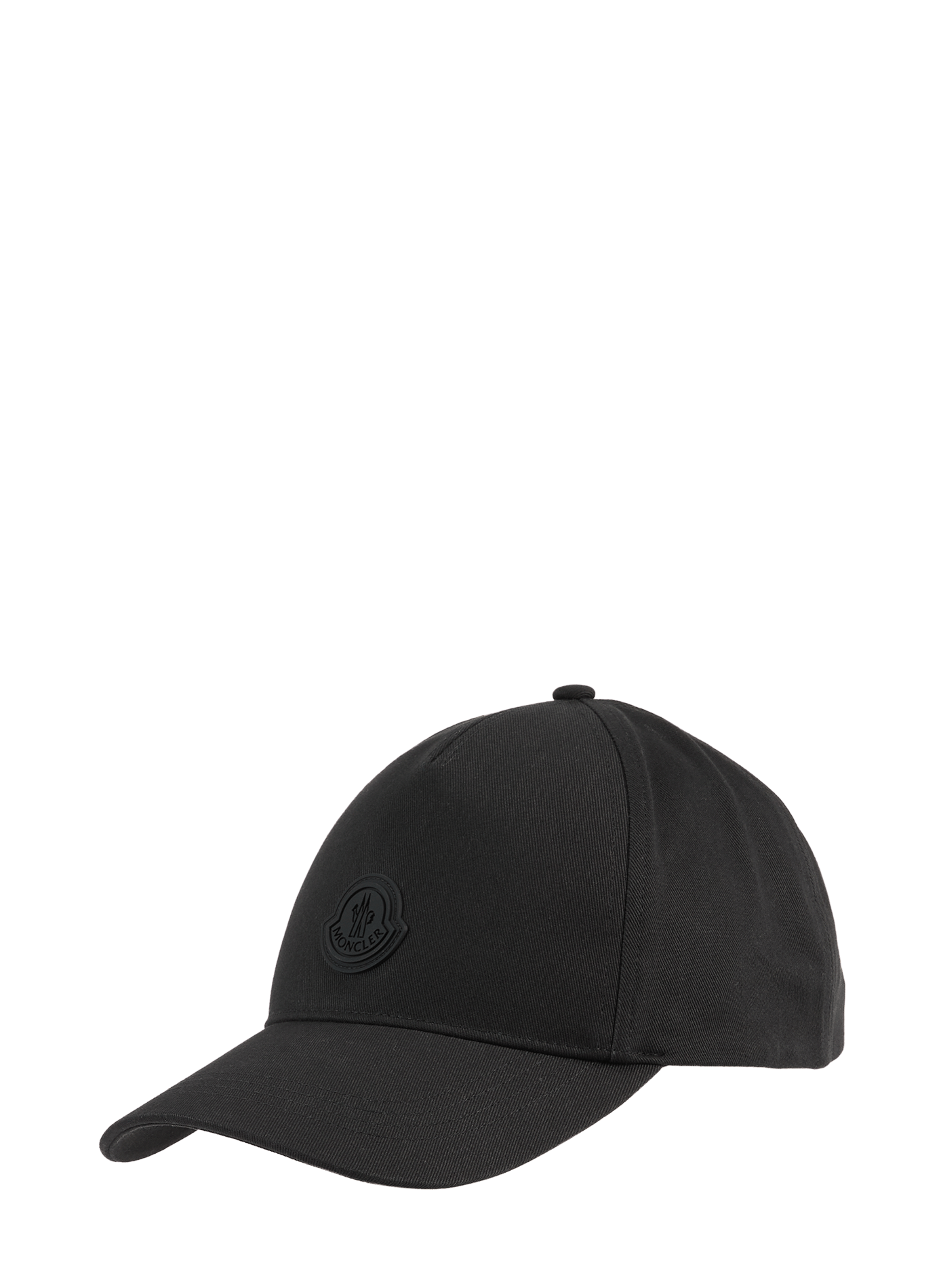 Casquette Baseball en coton MONCLER Noir