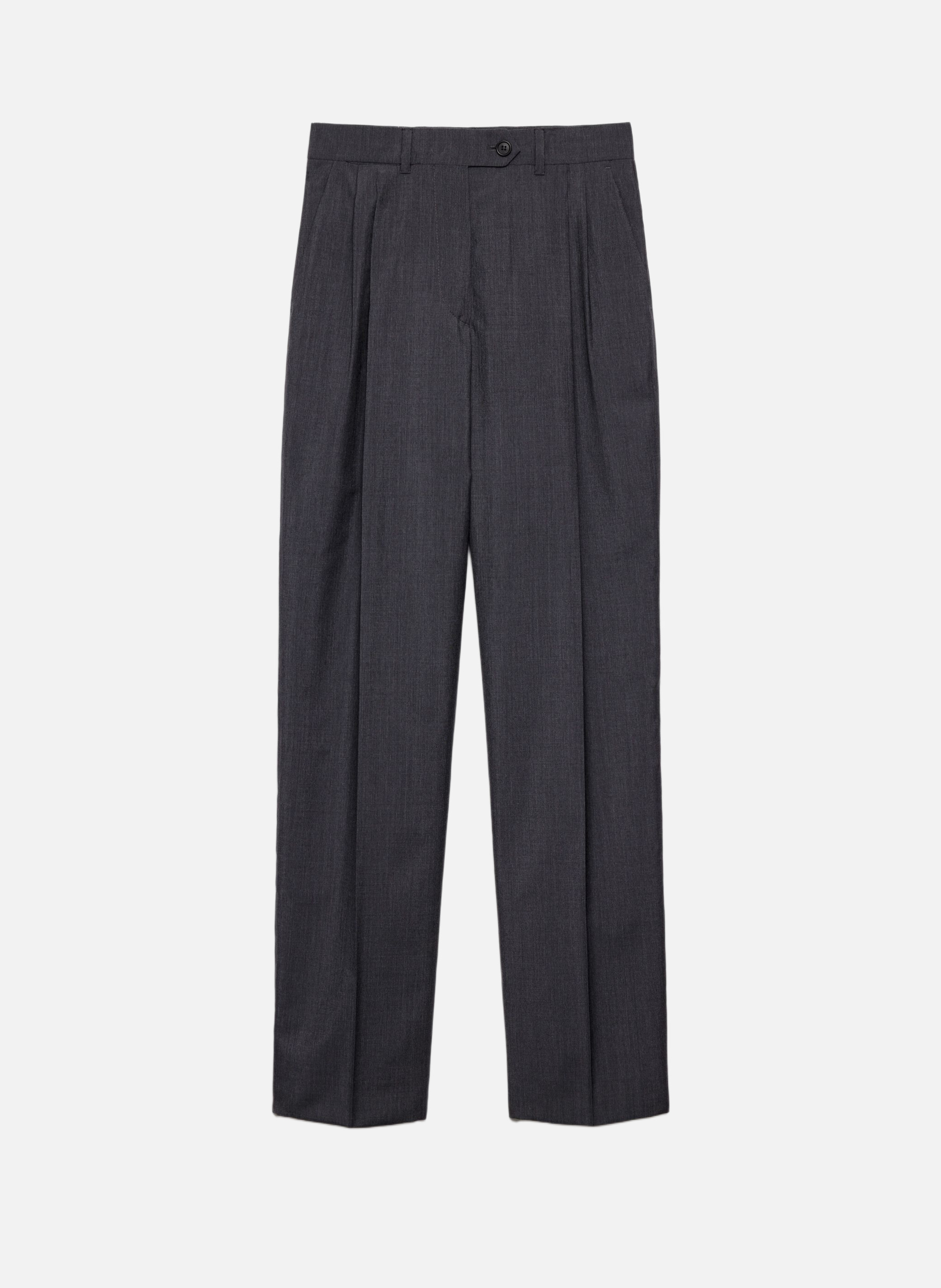 Pantalon en mohair léger PRADA Gris