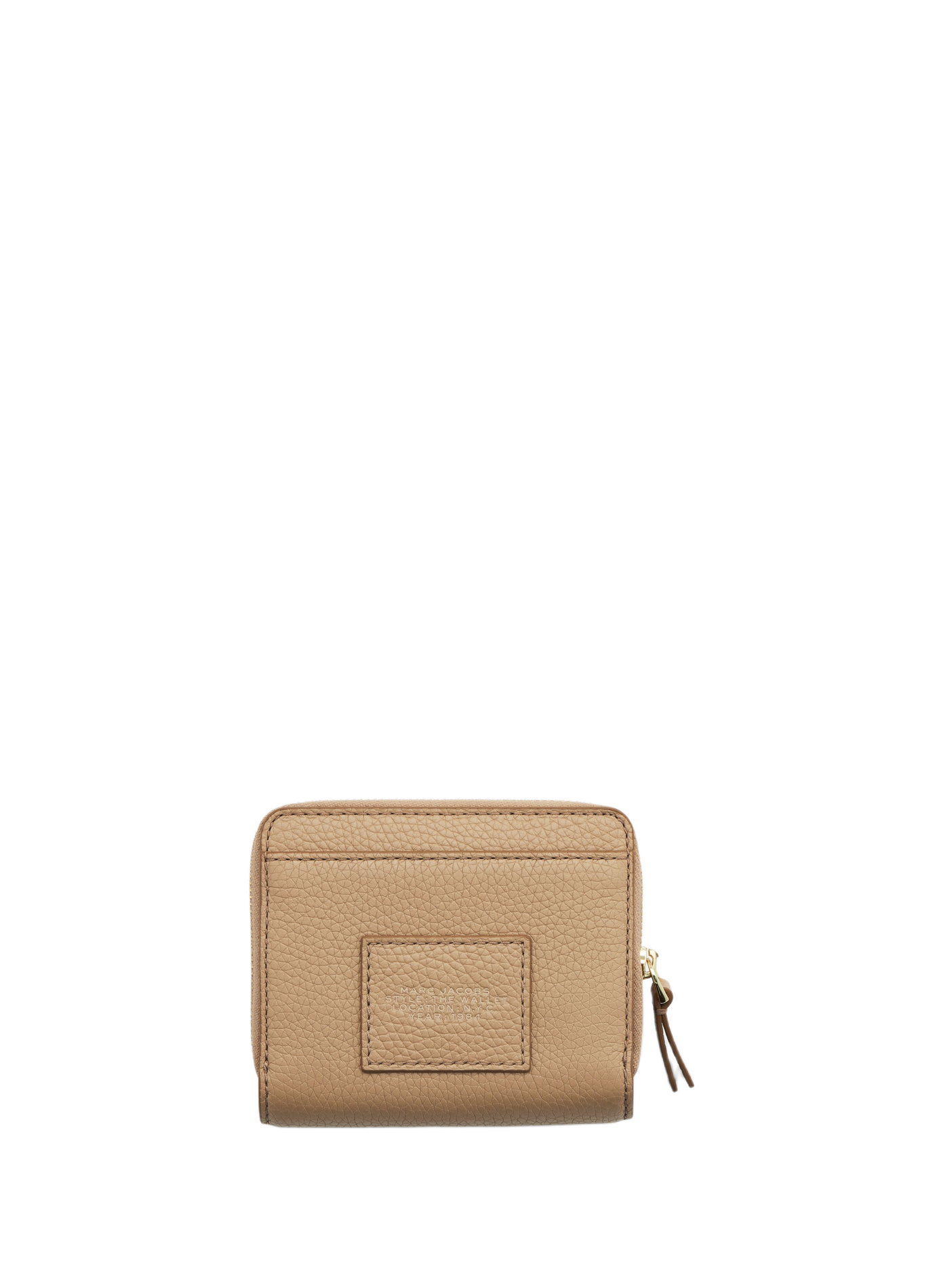 Portemonnee The Leather Mini | Bruin MARC JACOBS Dames