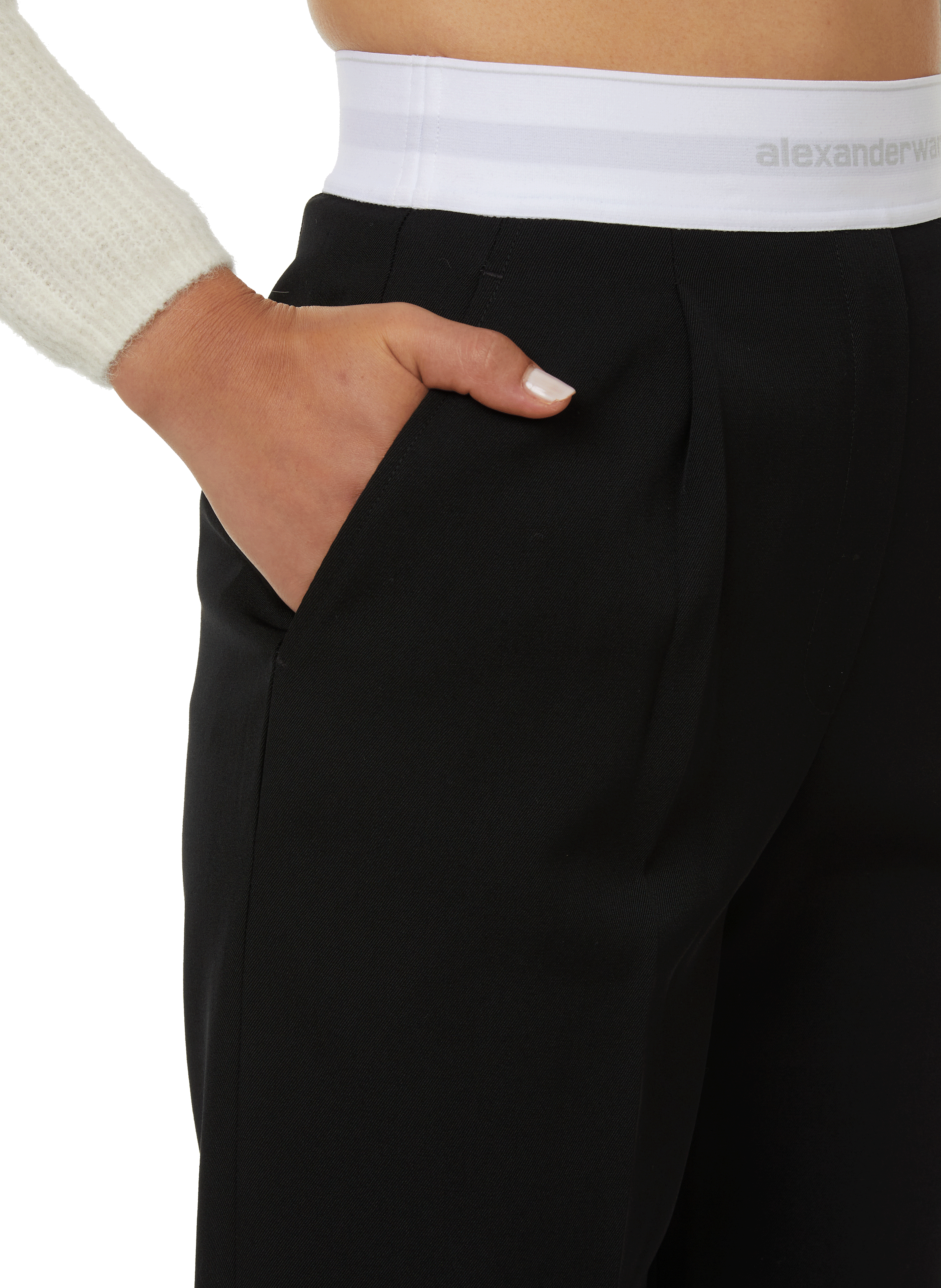 Tailored trousers ALEXANDER WANG Black