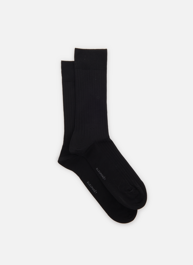 Cotton mid-calf socks BLEUFORÊT