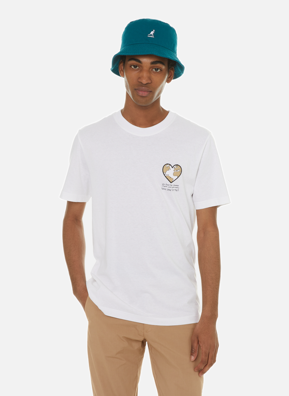 JAGVI RIVE GAUCHE T-shirt en coton Blanc