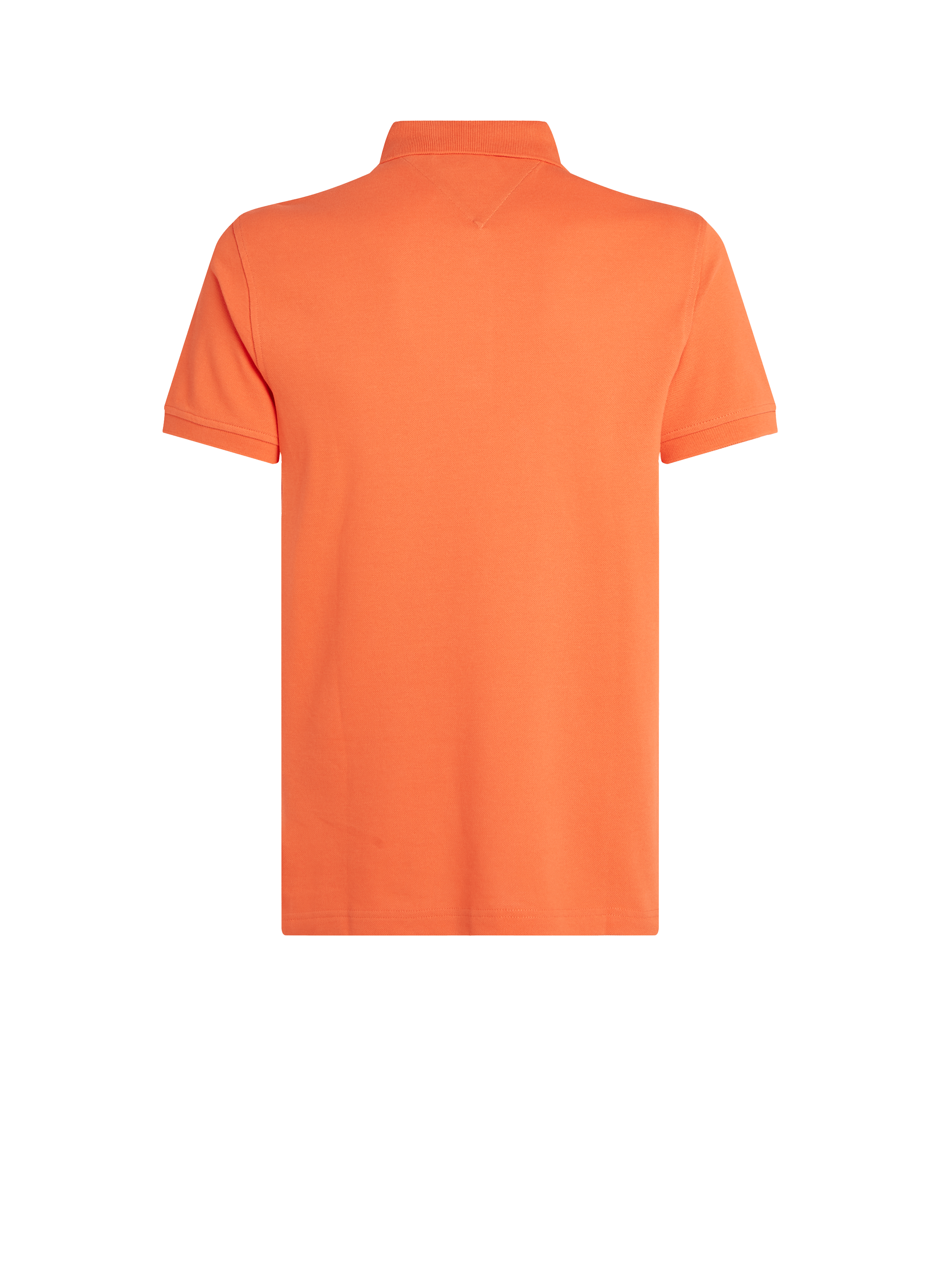 Cotton piqué polo shirt TOMMY HILFIGER Orange