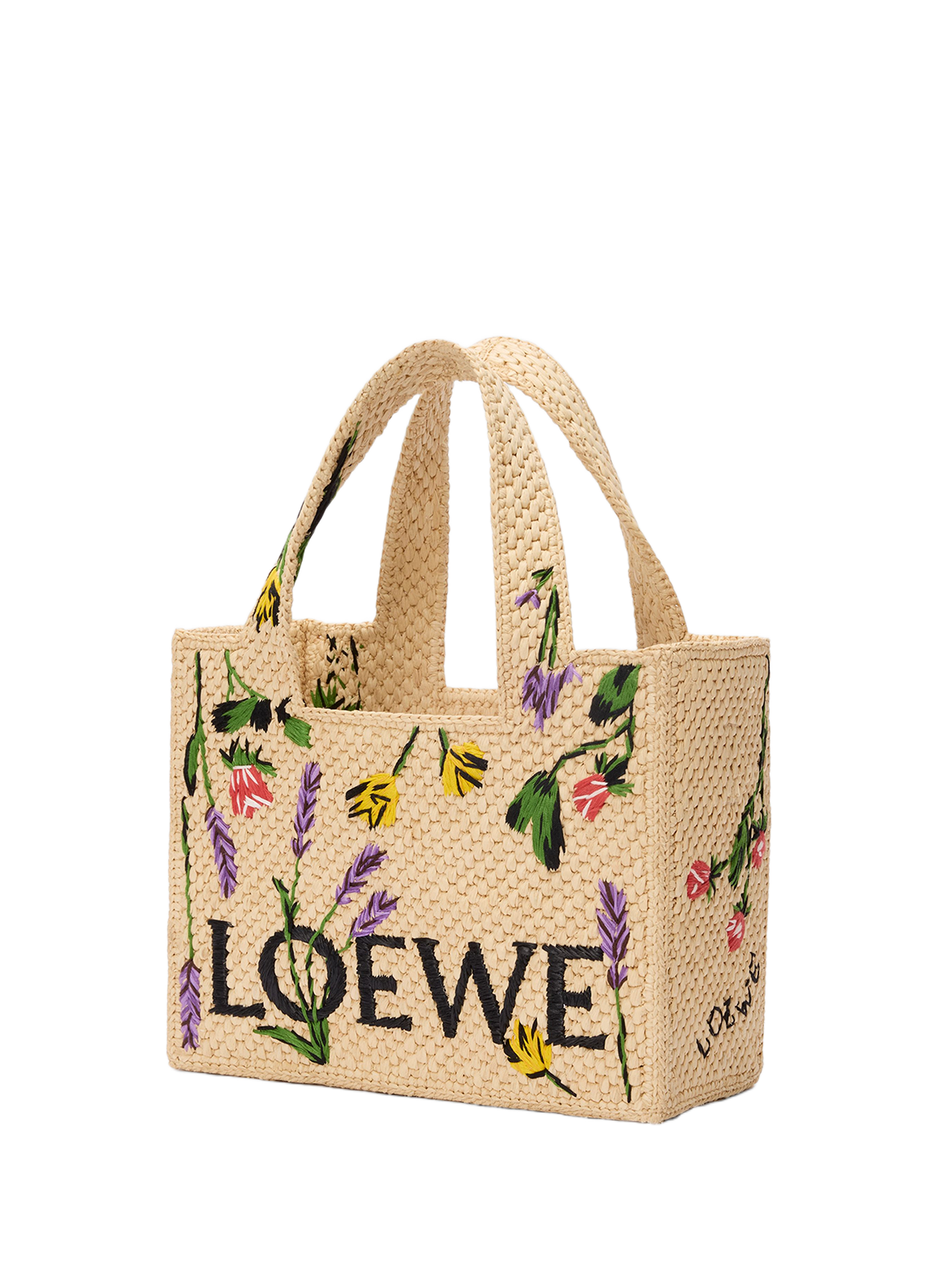 Bag LOEWE made of raffia and leather LOEWE Beige