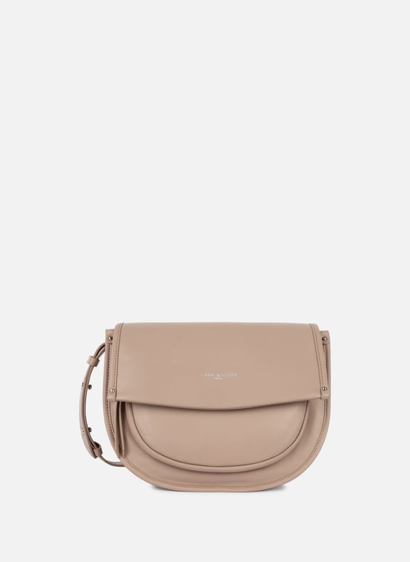 Sac besace - soft selma Gris by LANCASTER LANCASTER Sac besace - soft selma Gris
