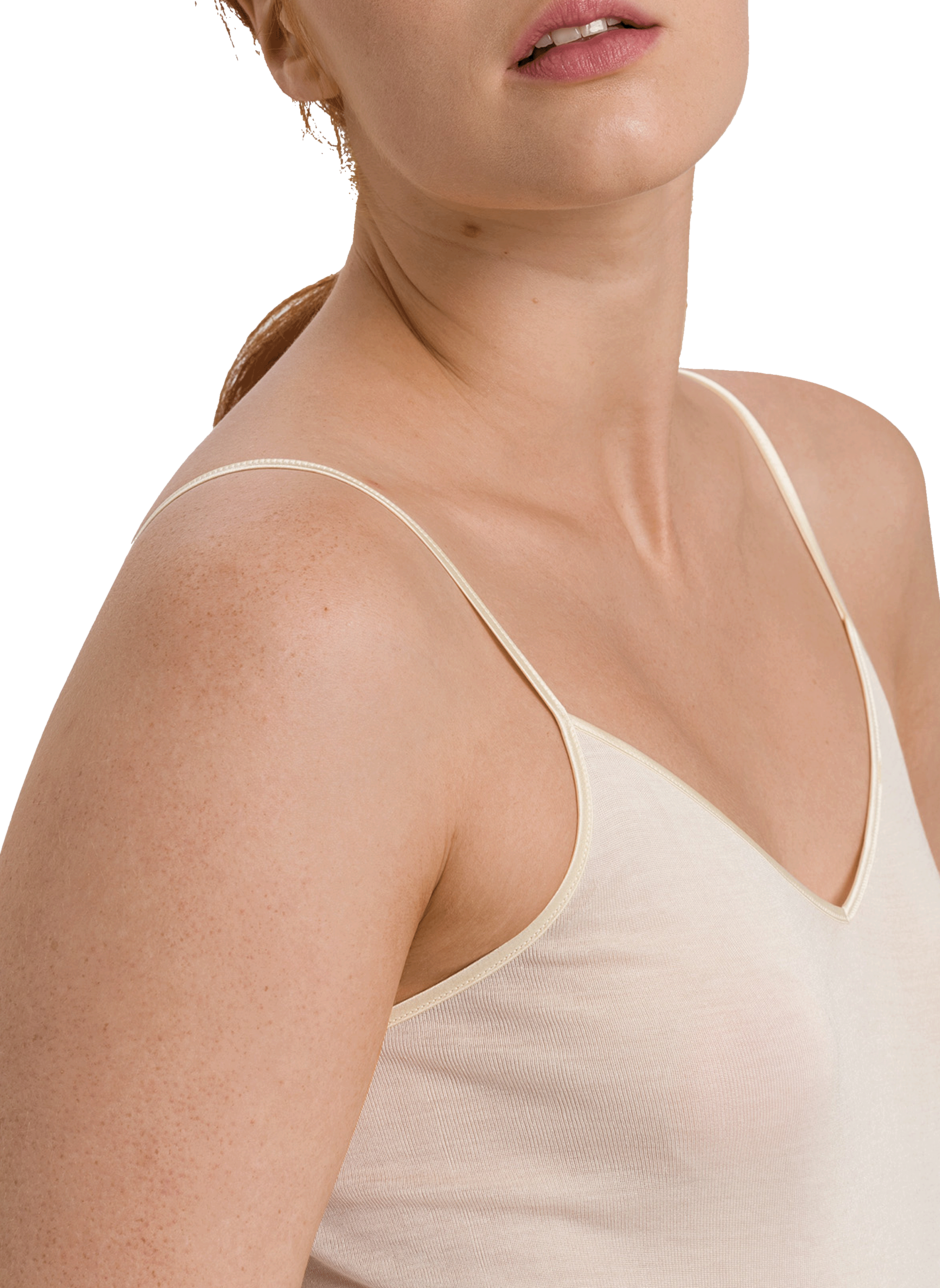 Silk Tank Top HANRO Beige