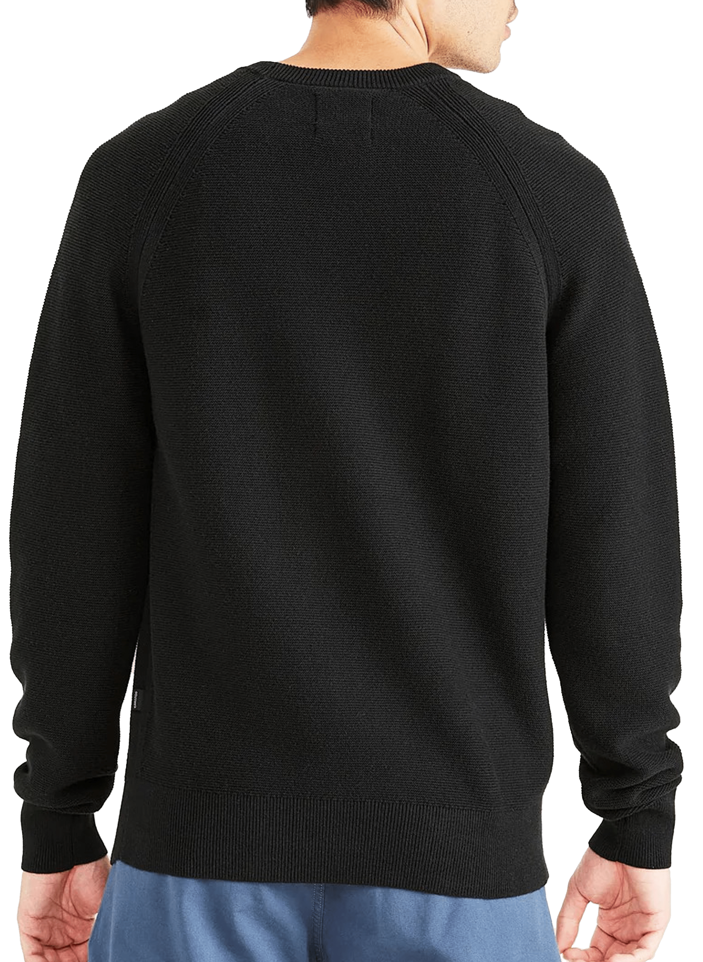 Pull droit en maille de coton DOCKERS Noir