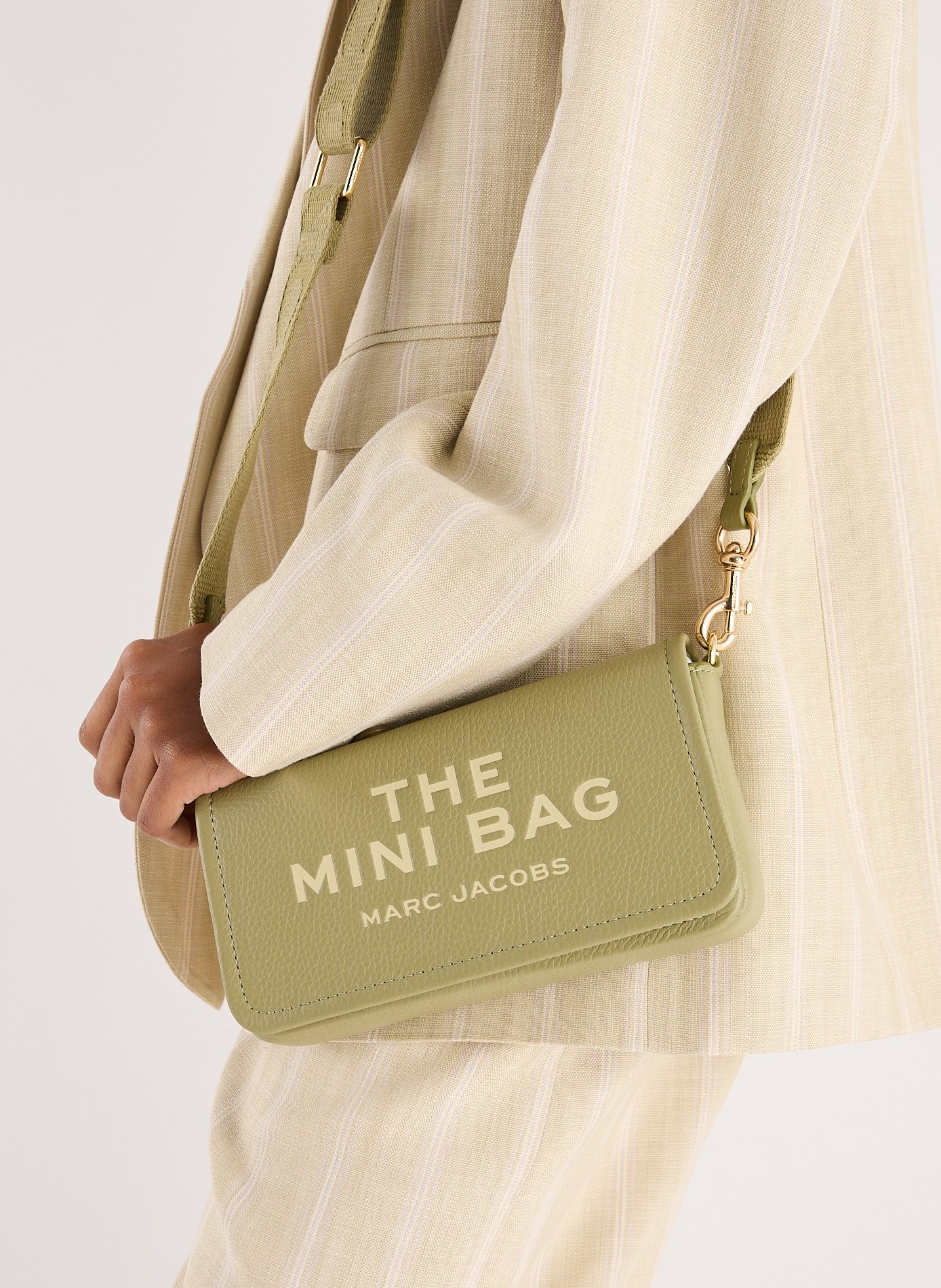 Sac à bandoulière en cuir MARC JACOBS Vert