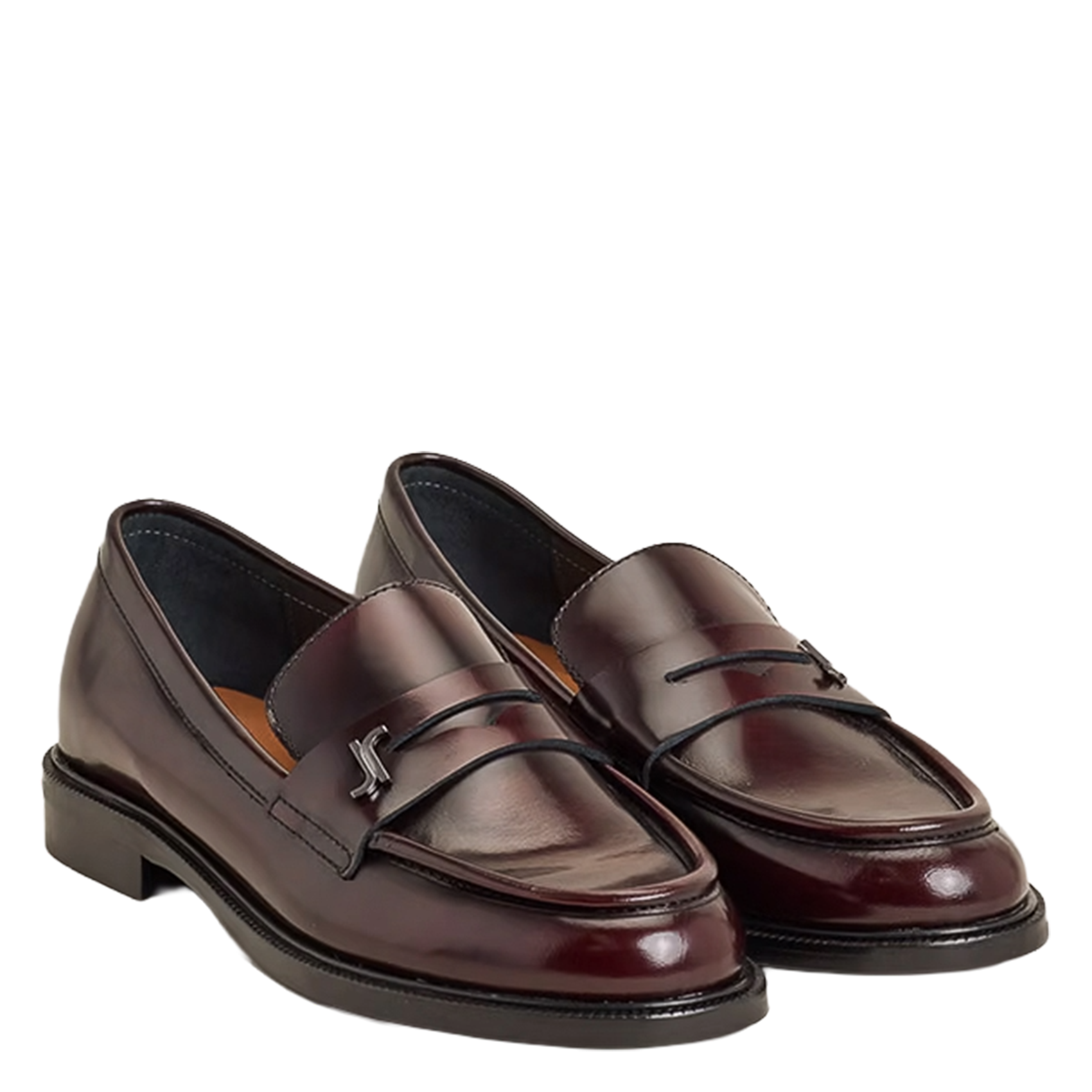 Mocassins en cuir duedi JONAK Rouge