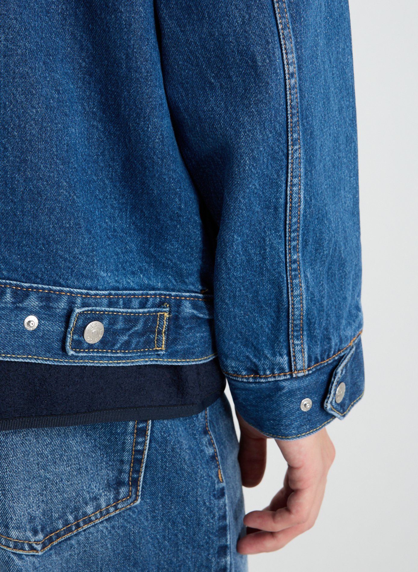Oversized denim jacket LEVI'S Blue