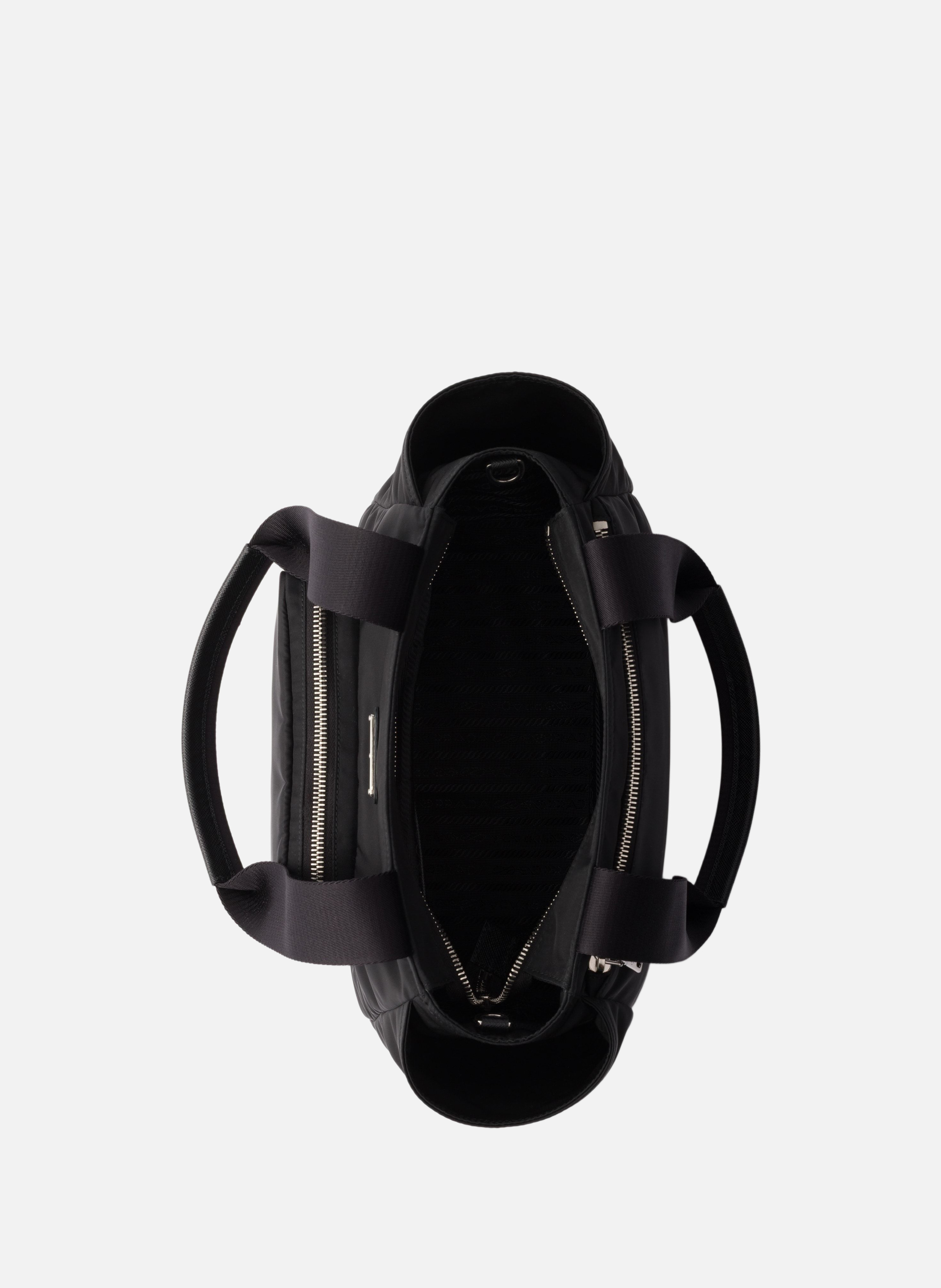 Sac cabas en re-nylon PRADA Noir