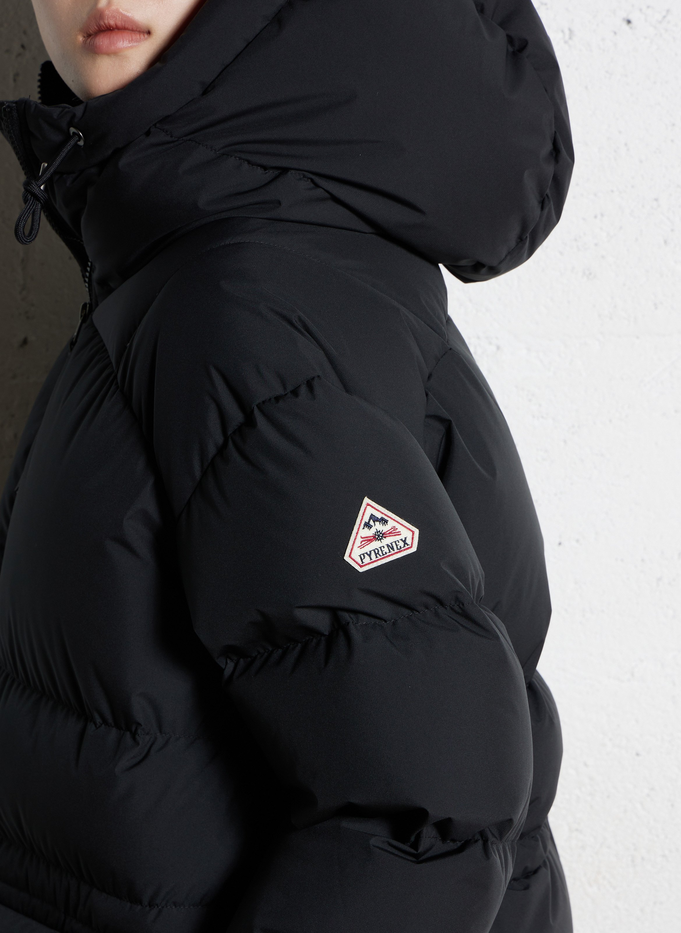 Doudoune à capuche oversize aule PYRENEX Noir