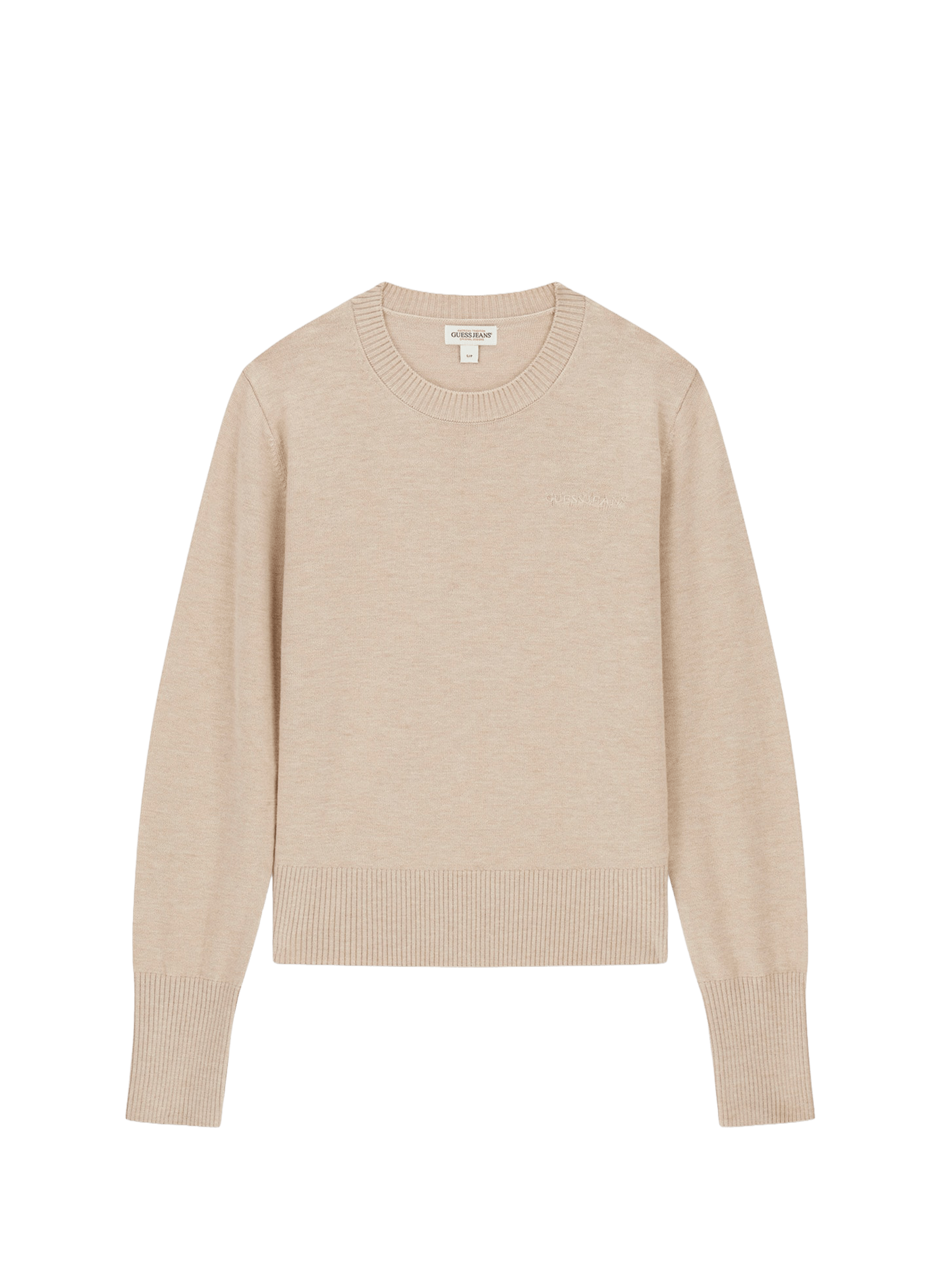 Plain jumper GUESS Beige