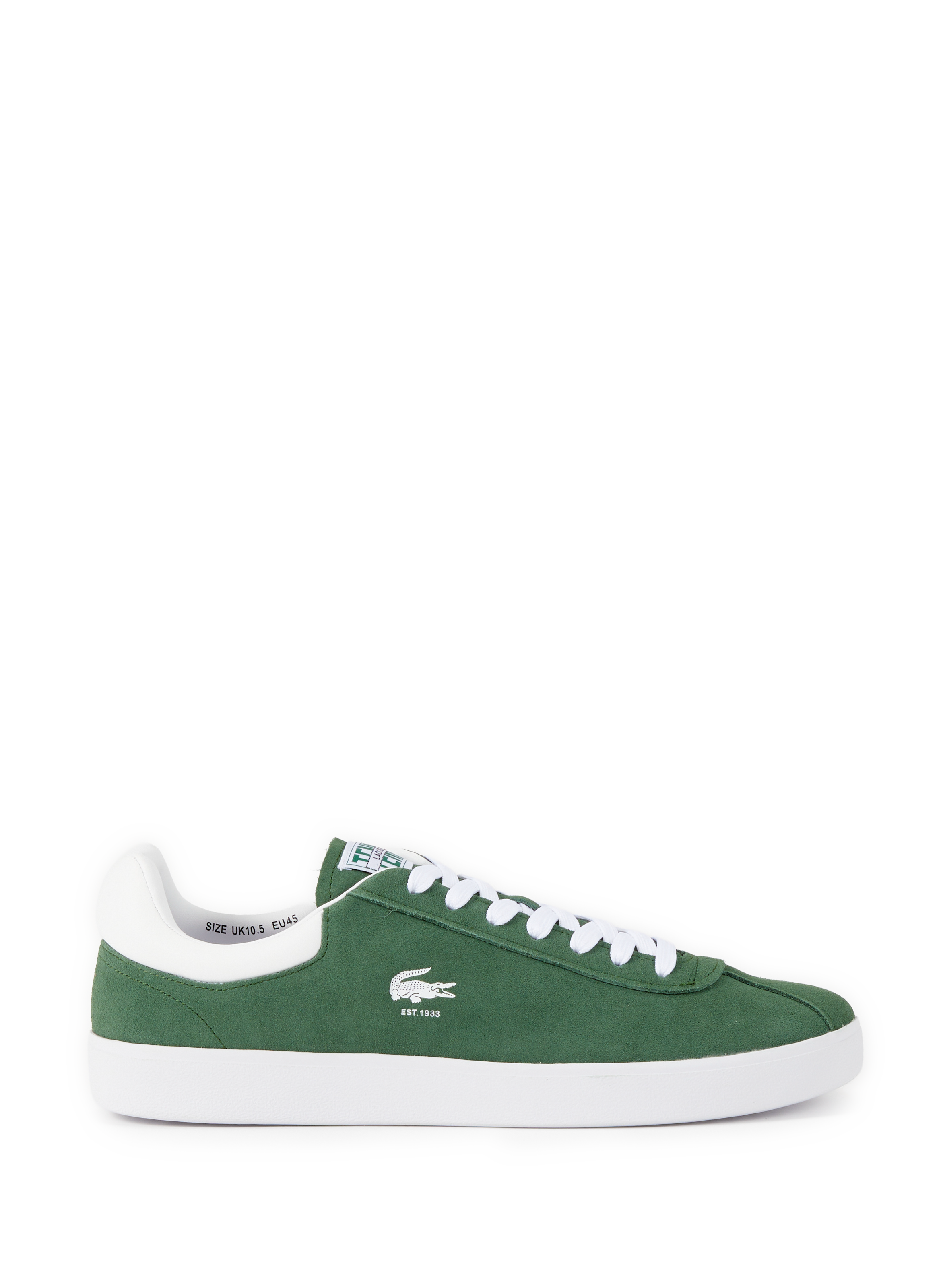Baseshot leather sneakers LACOSTE Grey