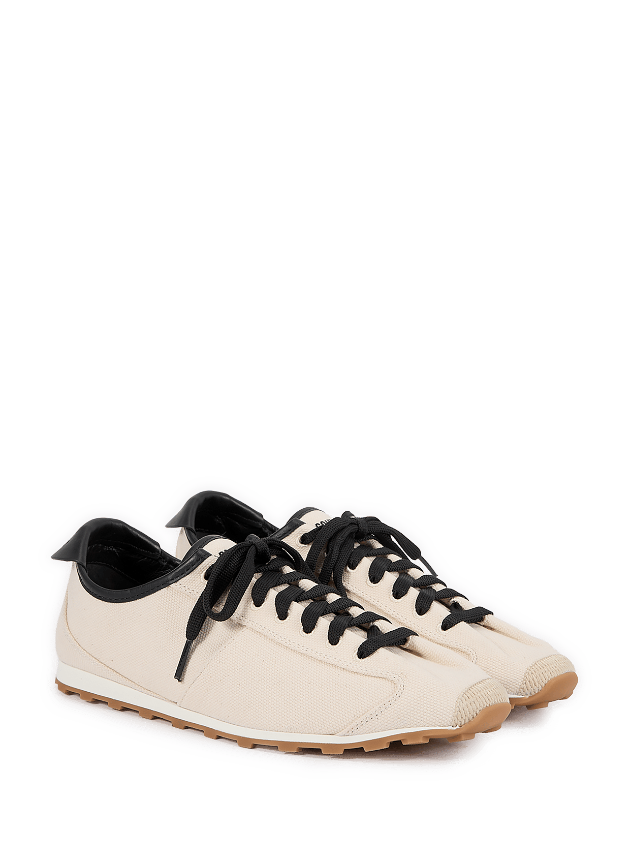 Baskets Les Tennis en cuir JACQUEMUS Beige