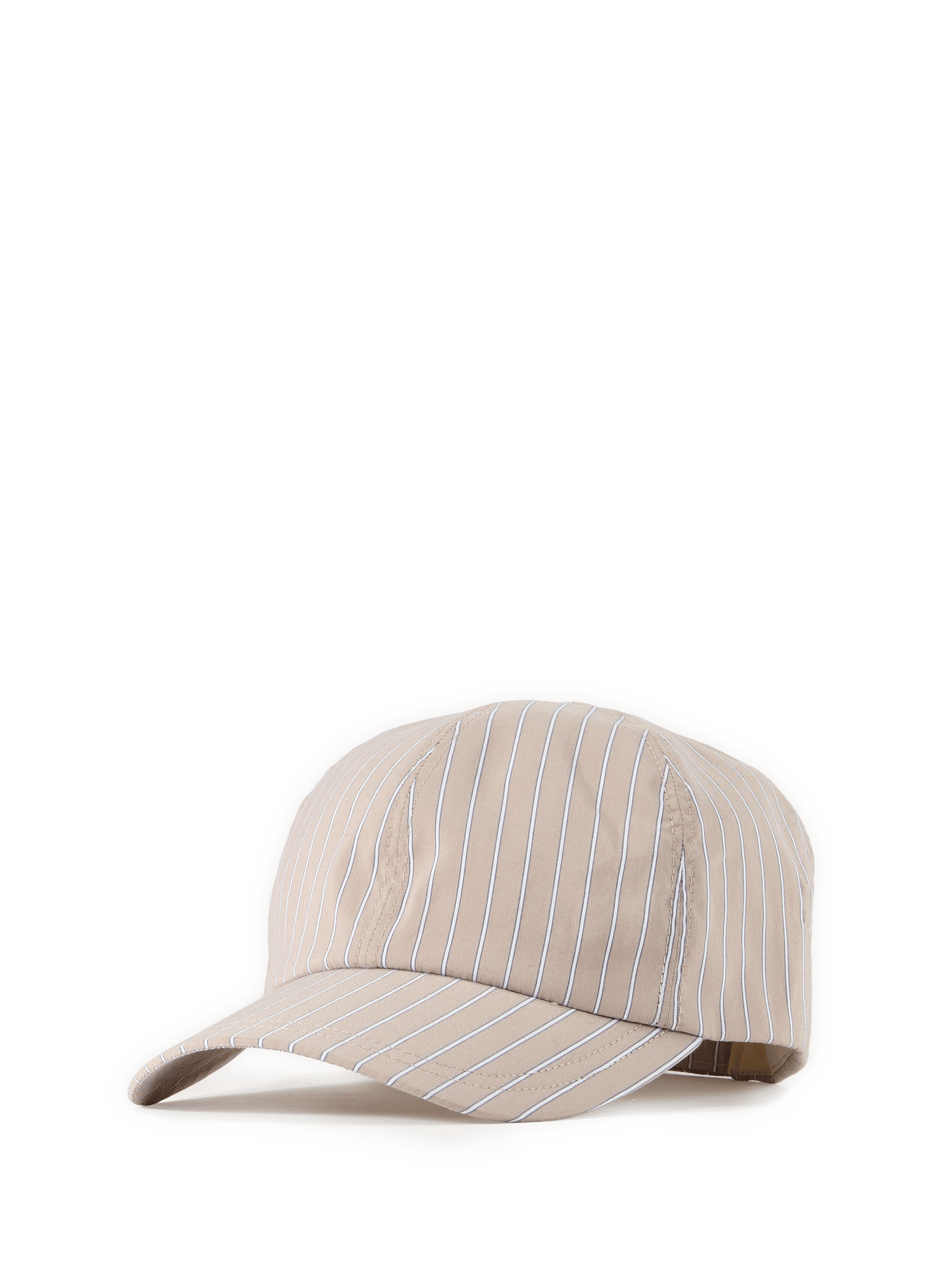 Striped cotton cap  SAISON 1865 Beige
