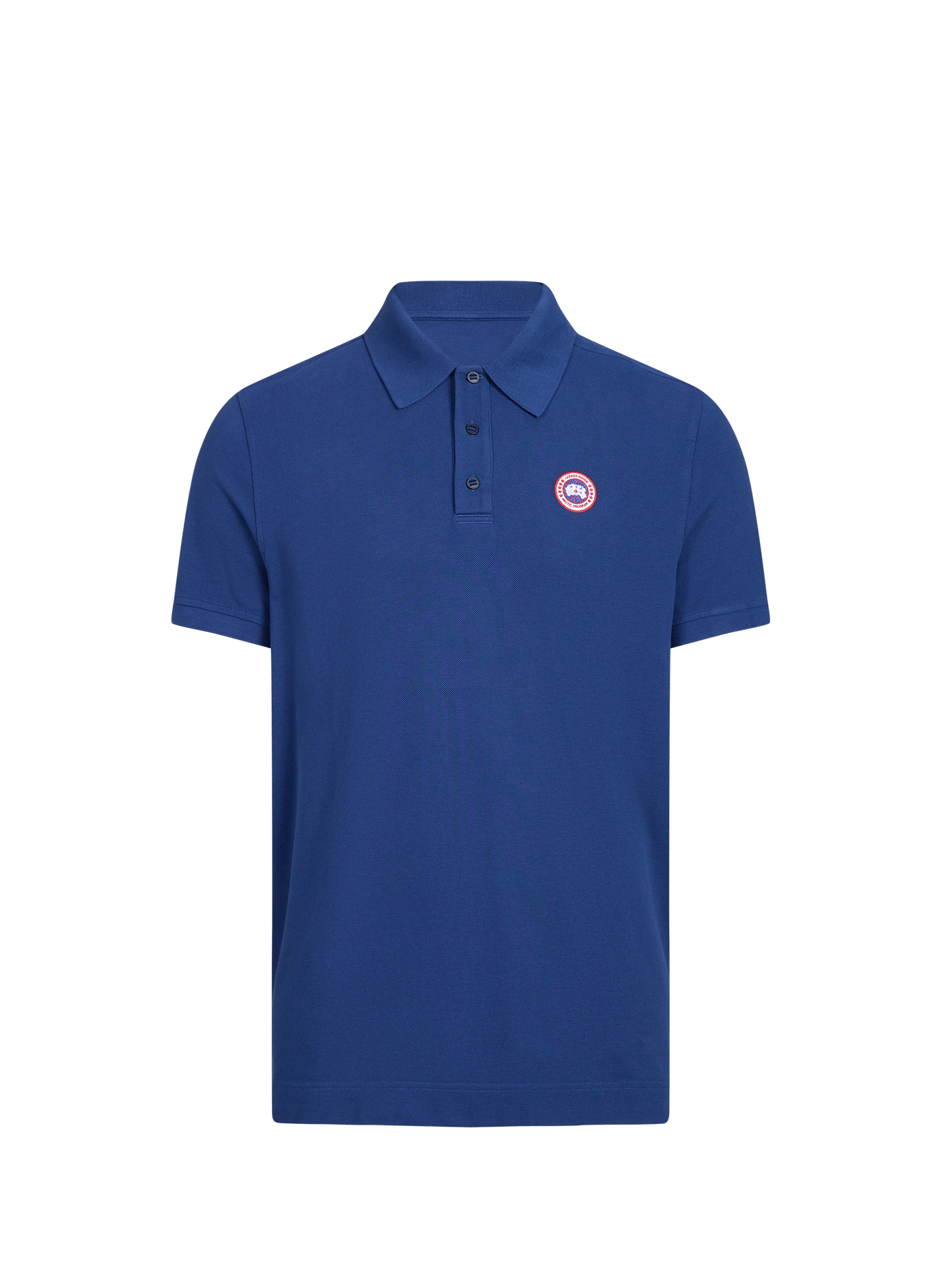 Polo en coton CANADA GOOSE Bleu