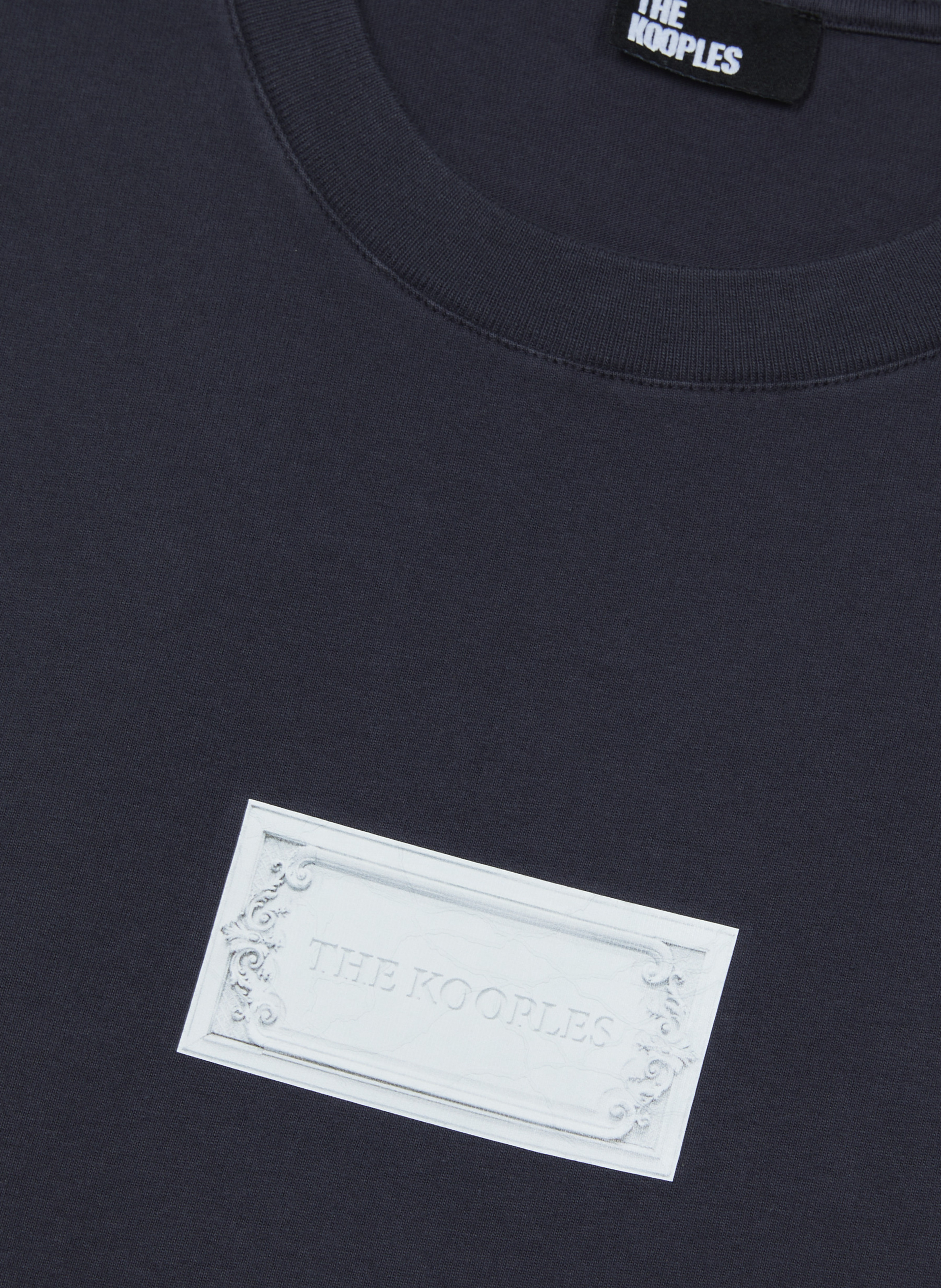 T-shirt avec sérigraphie THE KOOPLES Bleu