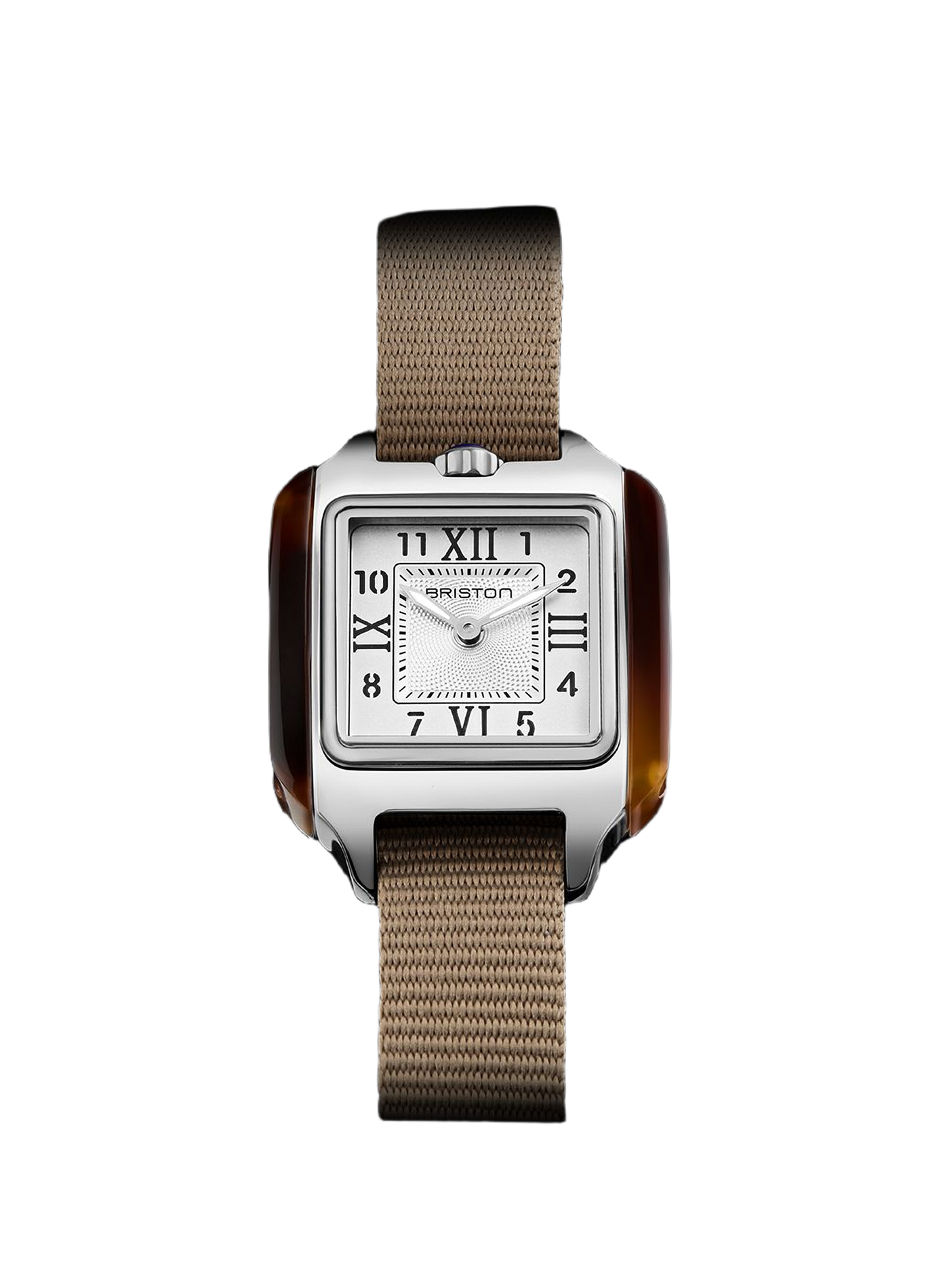 Montre Streamliner Kennedy en nylon BRISTON Blanc