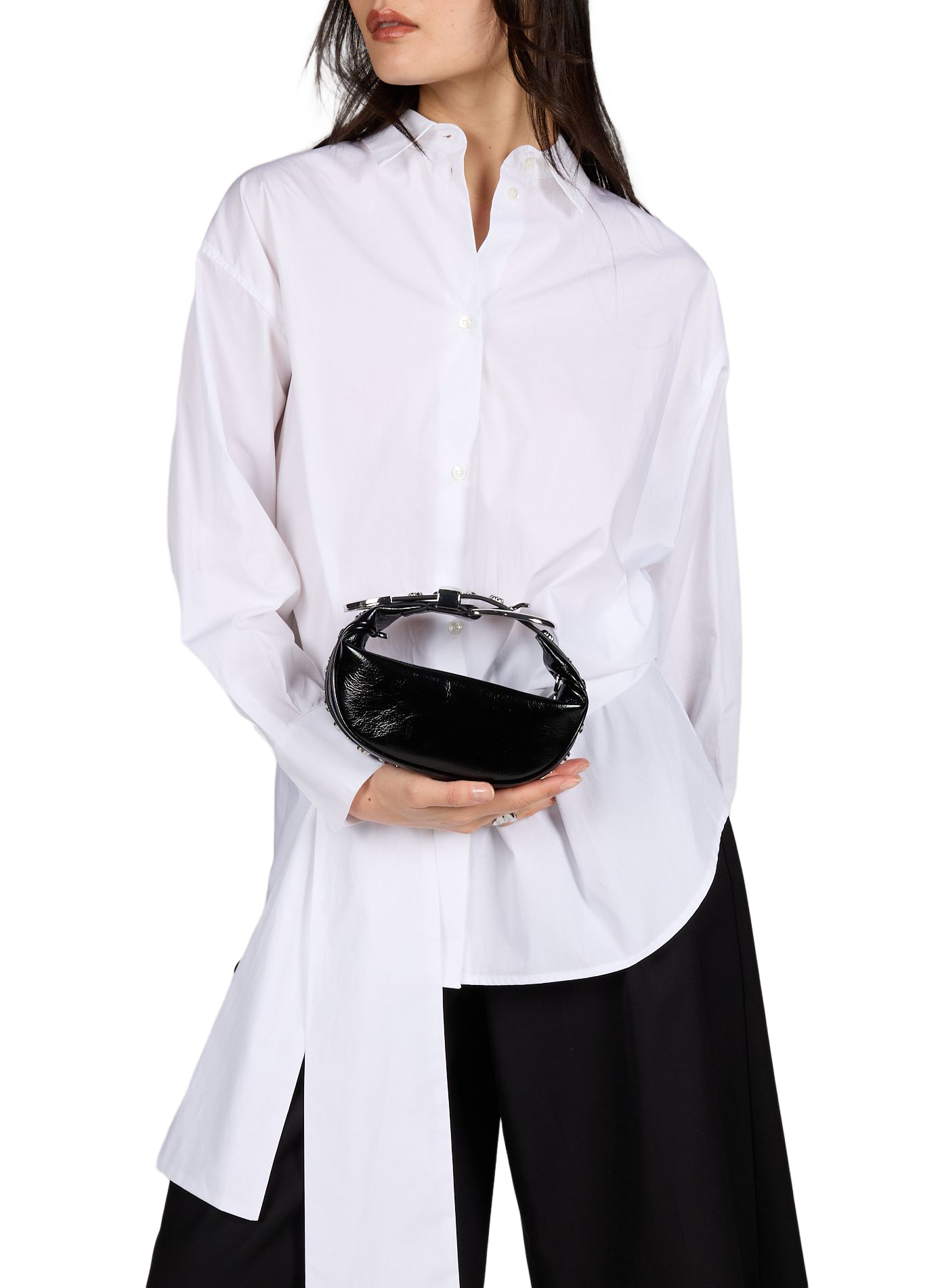 The Party leather handbag MARC JACOBS Black