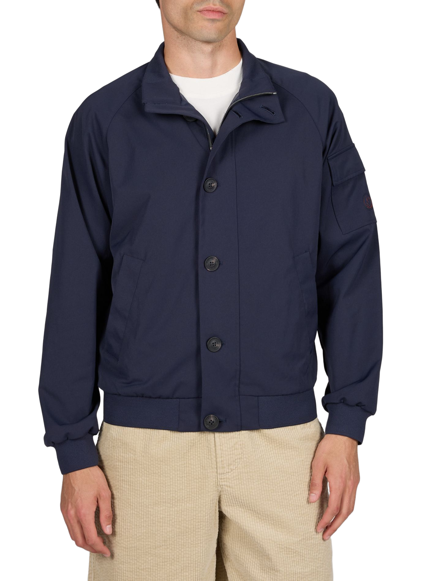 Parka Blad à col montant SAVE THE DUCK Bleu