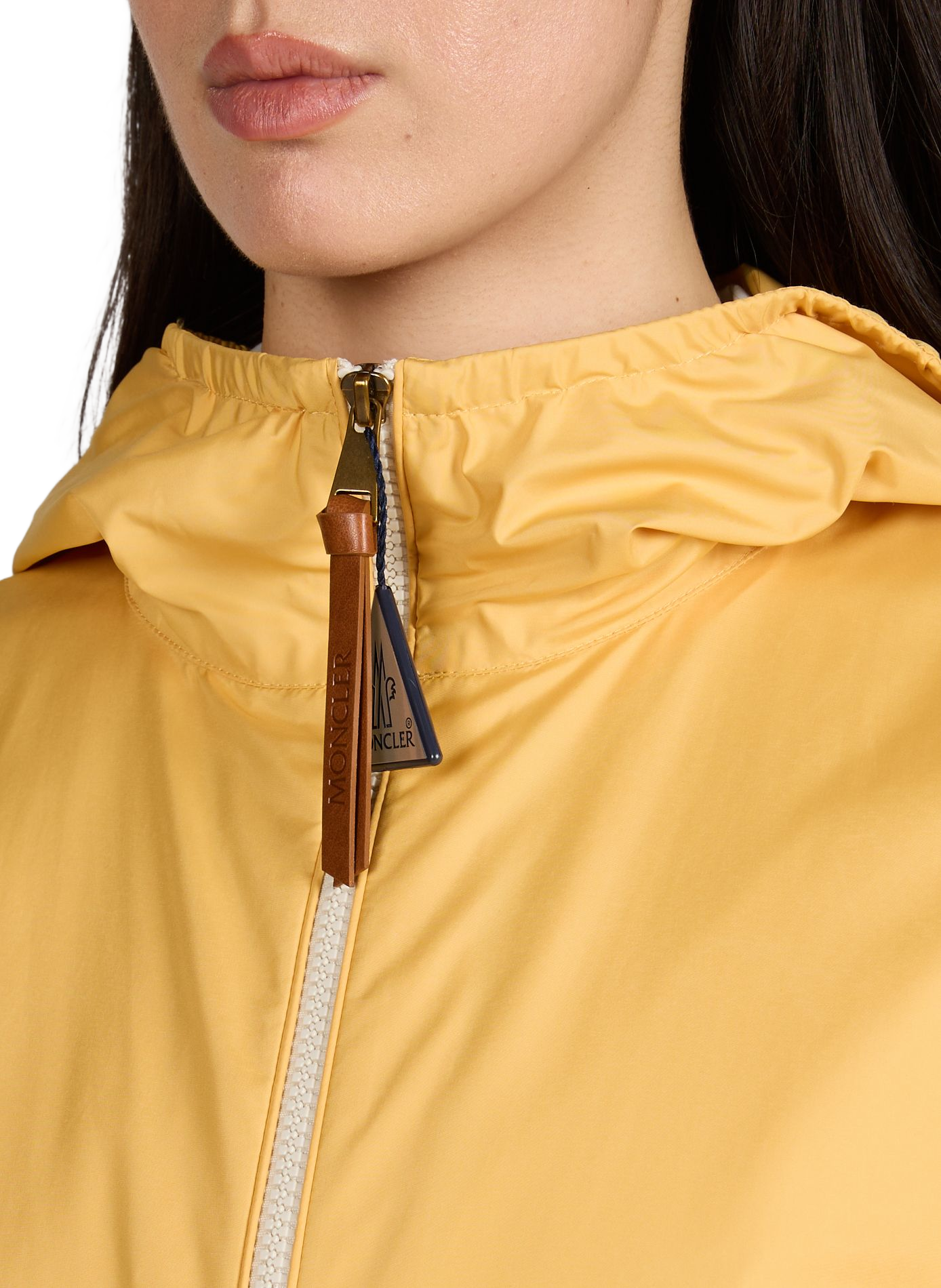 Veste Fegeos à capuche MONCLER Jaune