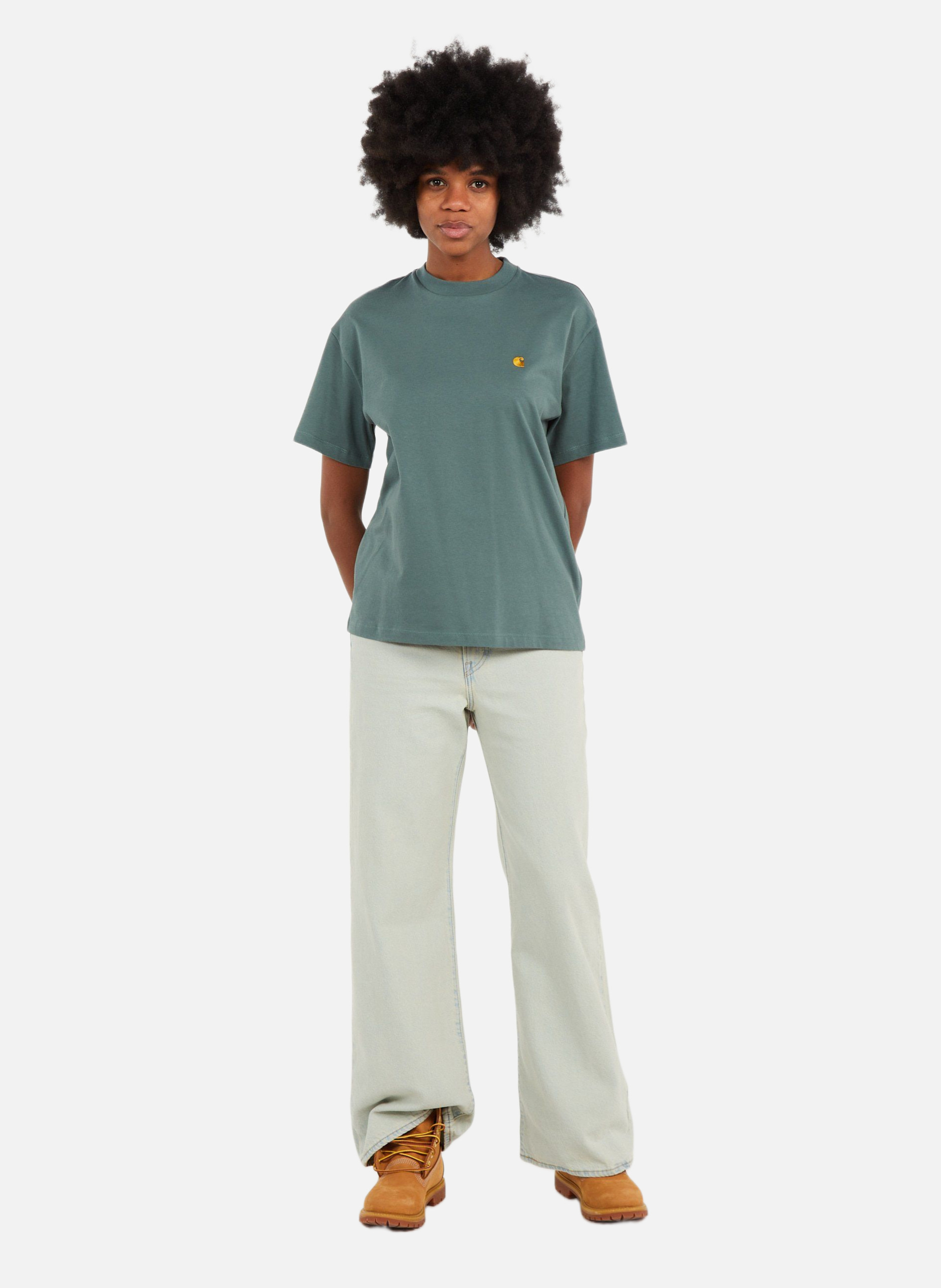 T-shirt w' s/s chase t-shirt CARHARTT WIP Vert