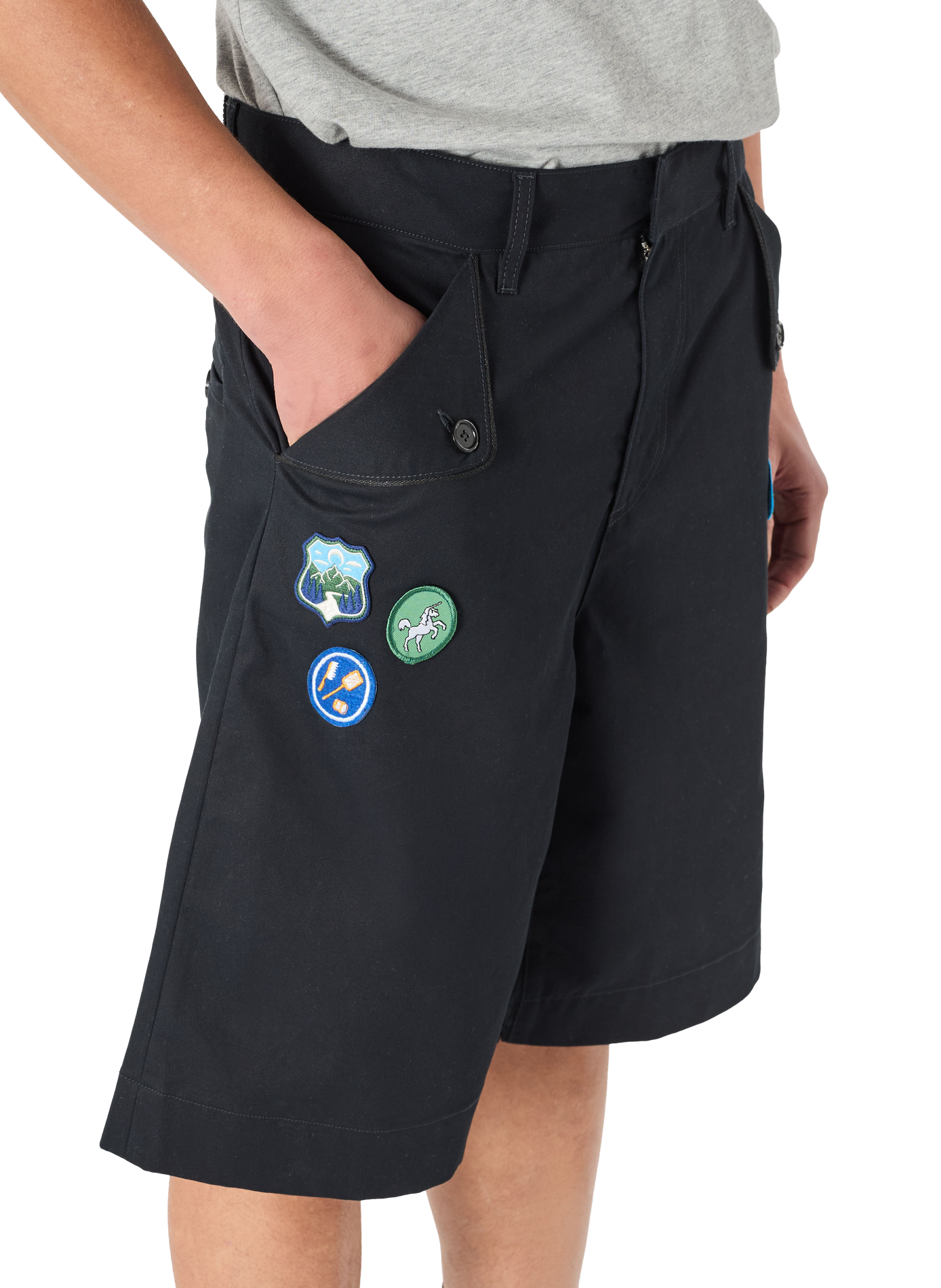 Bermuda workwear scout MARINE SERRE Bleu
