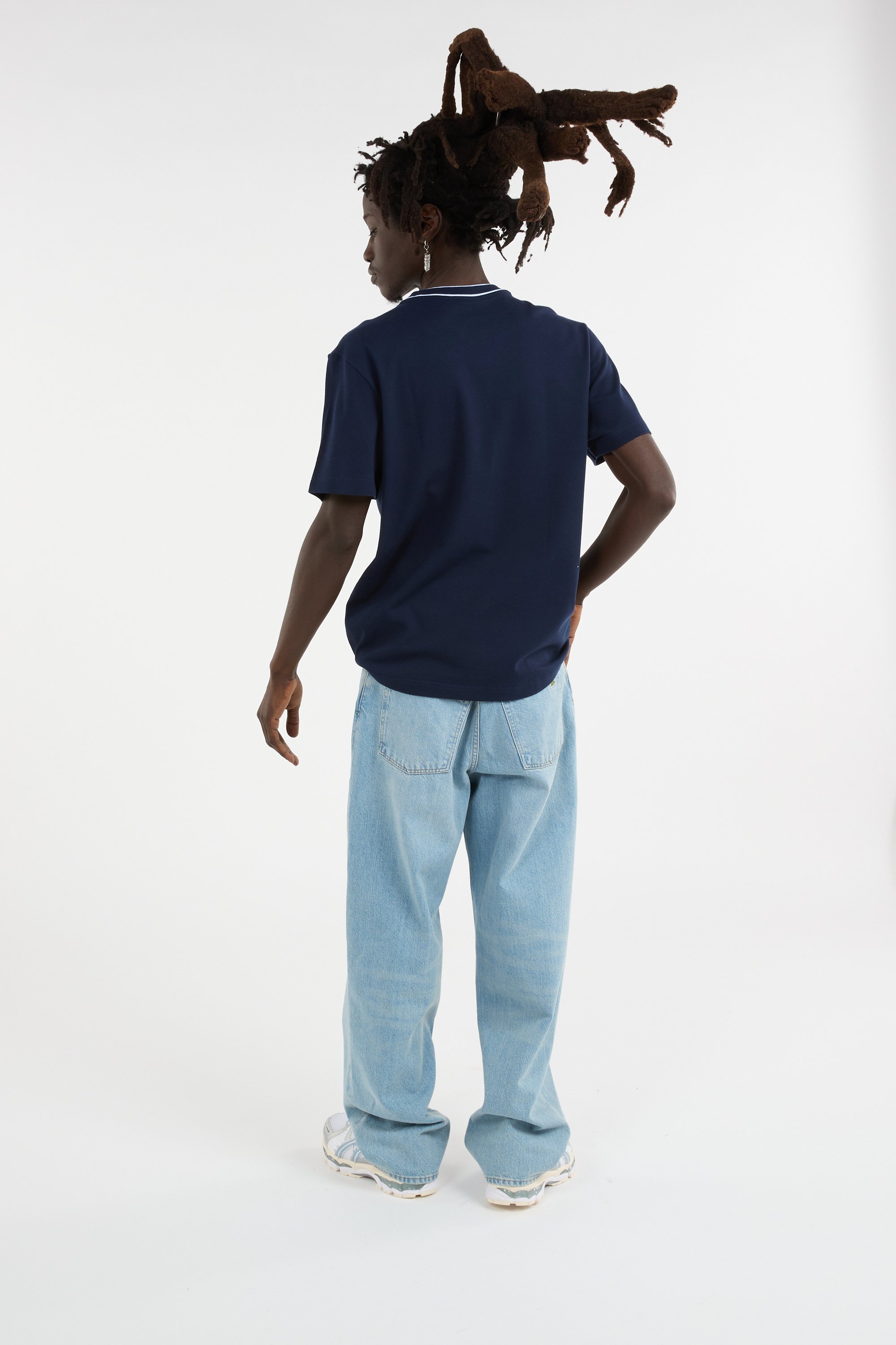 T-shirt tee-shirt LACOSTE Bleu