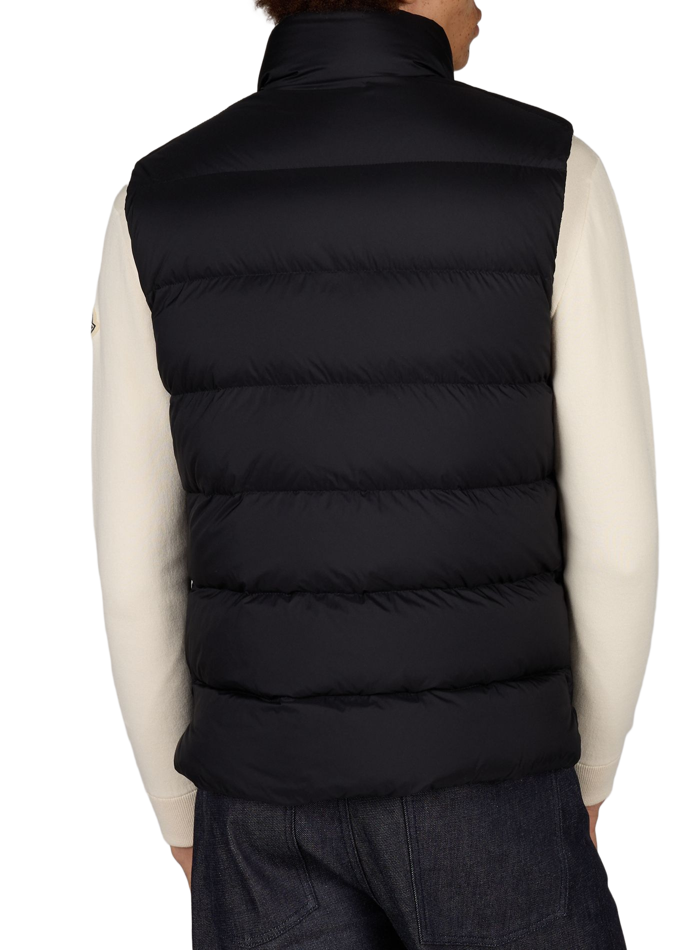 Maya sleeveless straight down jacket MONCLER Black