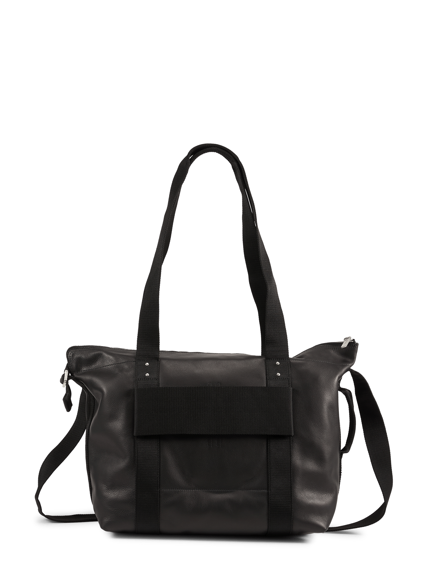 Sac weekend en cuir RICK OWENS Noir