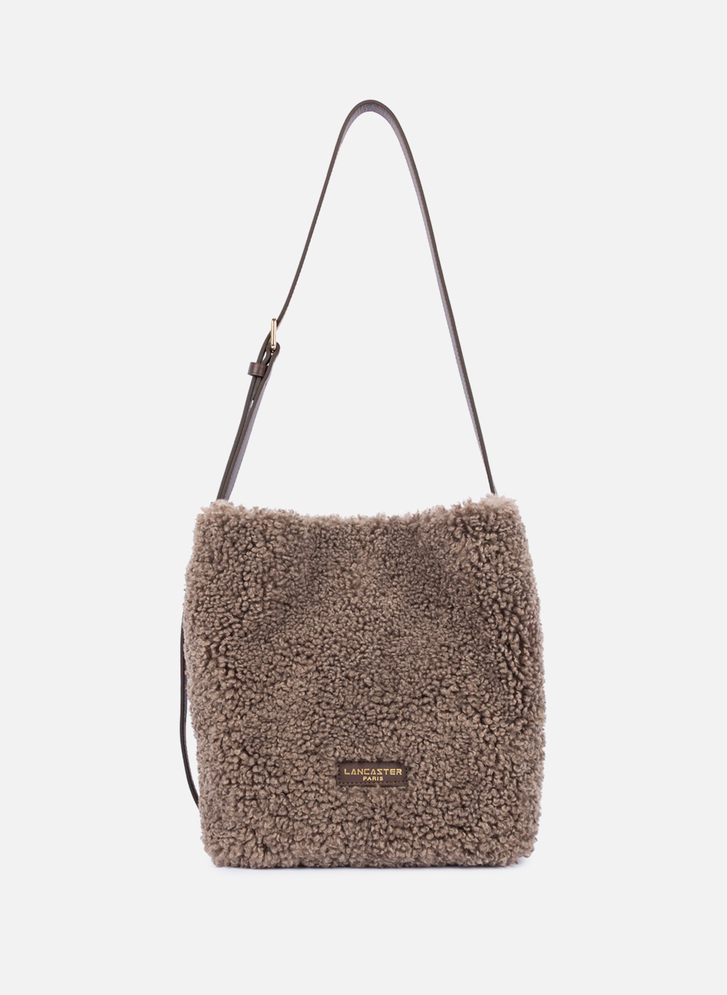 Sac seau - moumoute  Marron