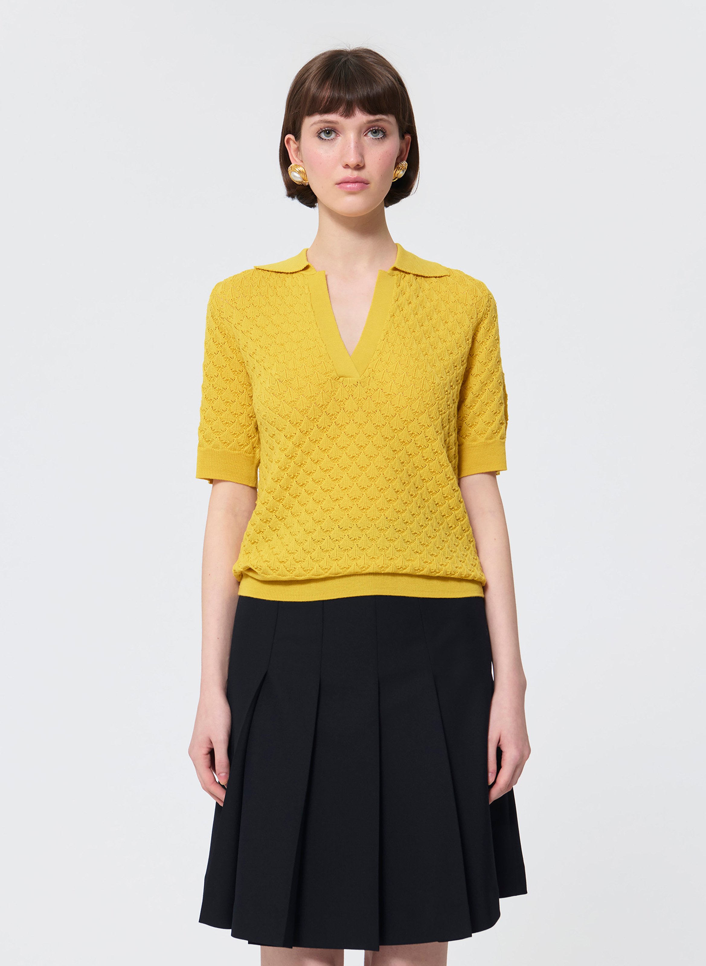 Pull panpi TARA JARMON Jaune