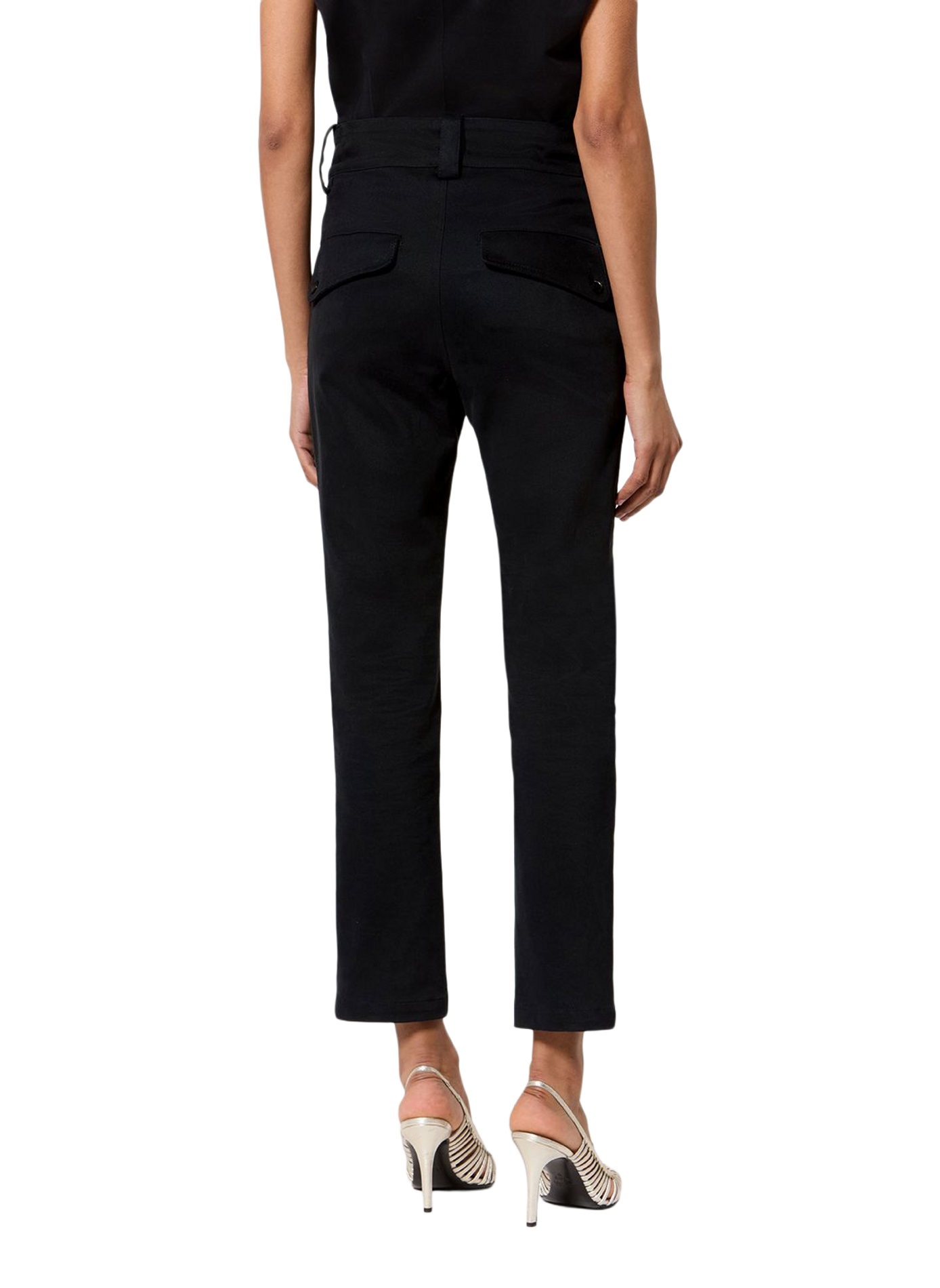 Birdy trousers in stretch cotton blend ISABEL MARANT Black
