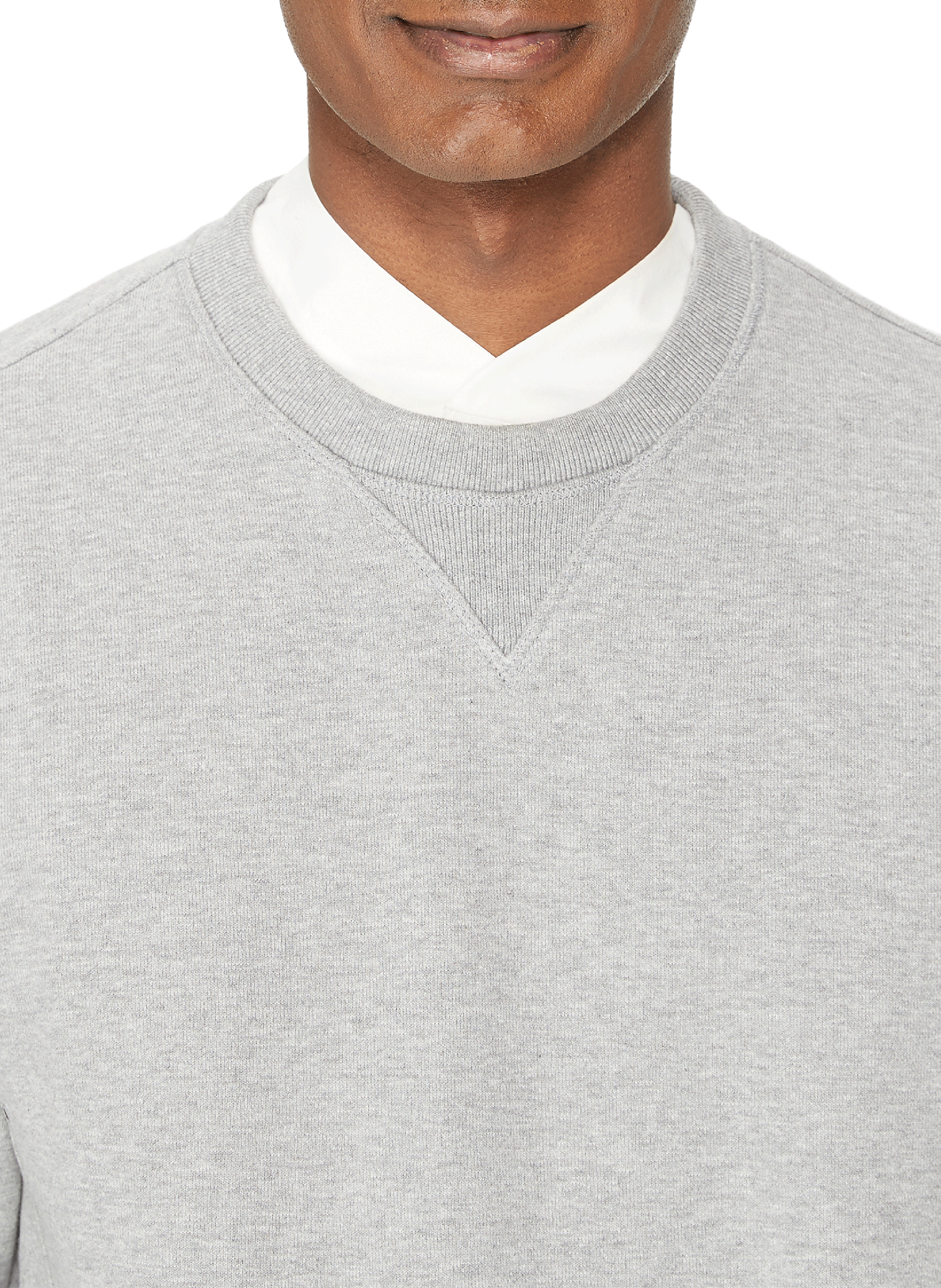 Baumwoll-Sweatshirt THOM BROWNE Grau