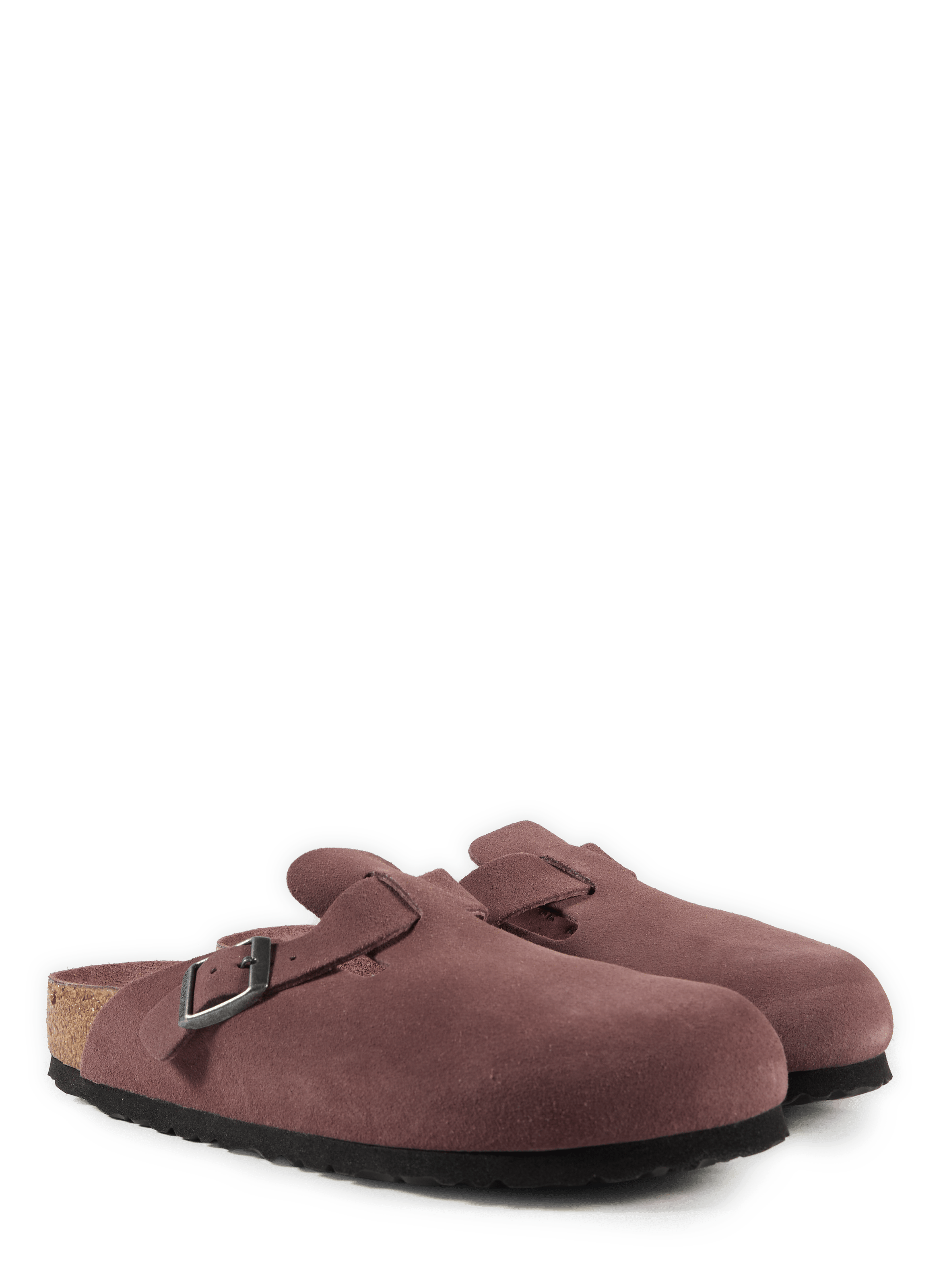 Zapatos planos de cuero BIRKENSTOCK Violeta