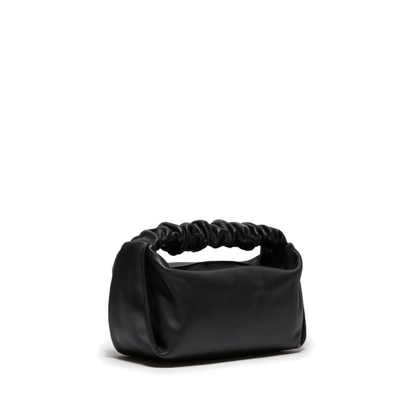 Sac à main Scrunchie en cuir