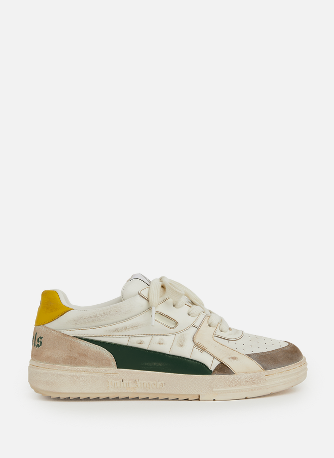 PALM ANGELS University leather sneakers