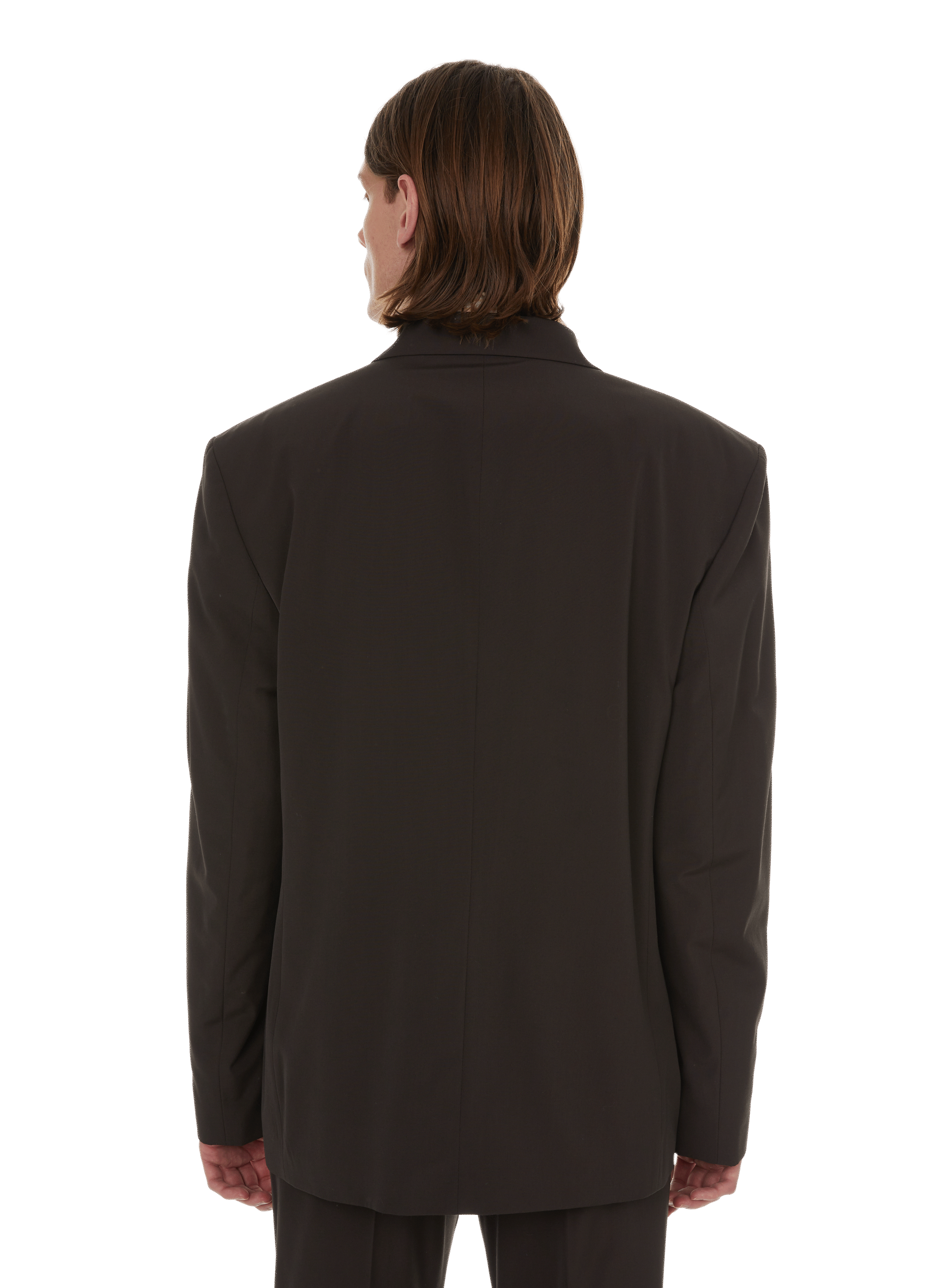 Blazer en laine mélangée  ACNE STUDIOS Marron